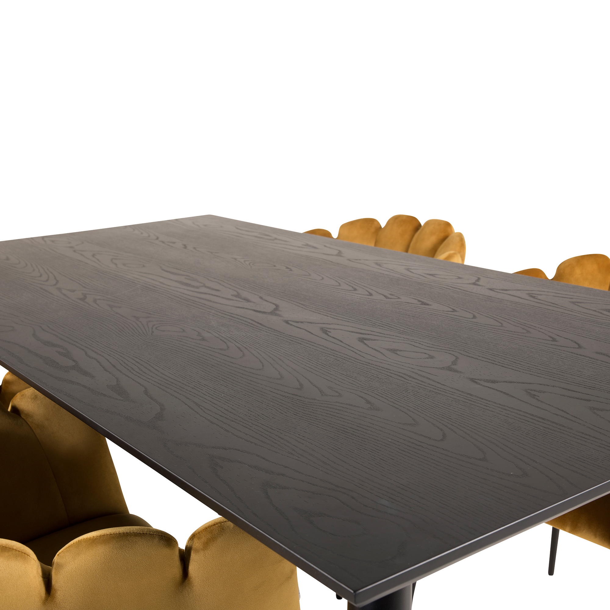 Spisegruppe furniture/fashion Disa med 4 Limhamn Rektangulært Stoler