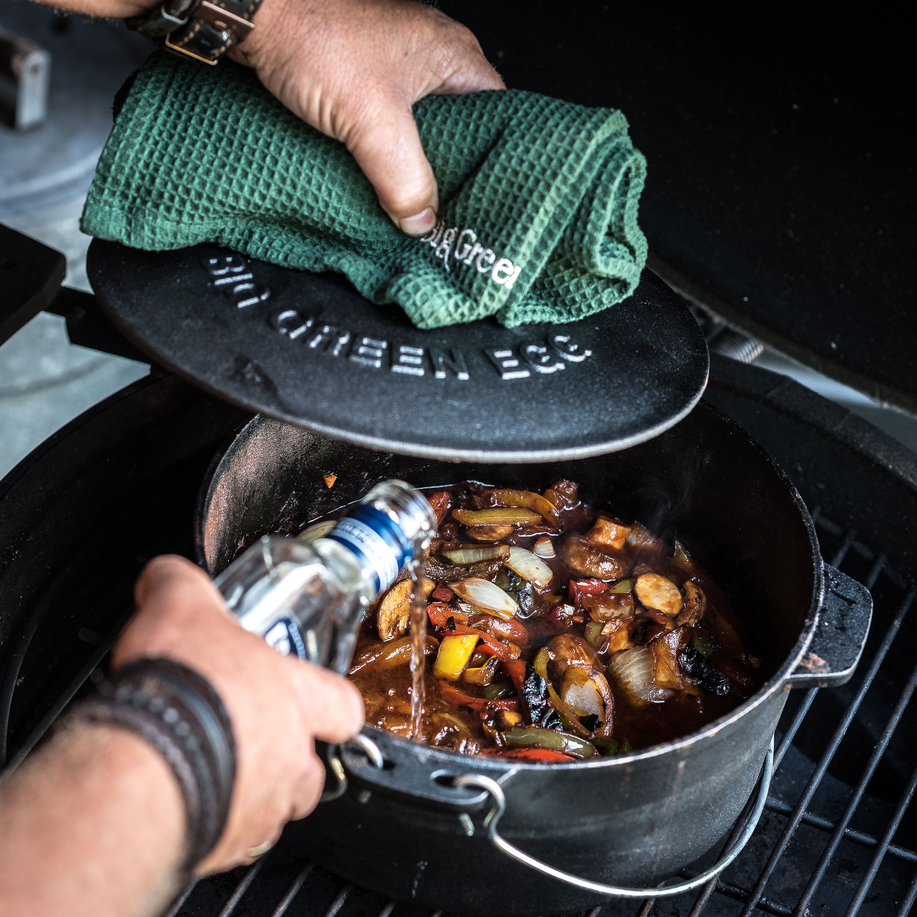 Støpejernsgryte Big Green Egg