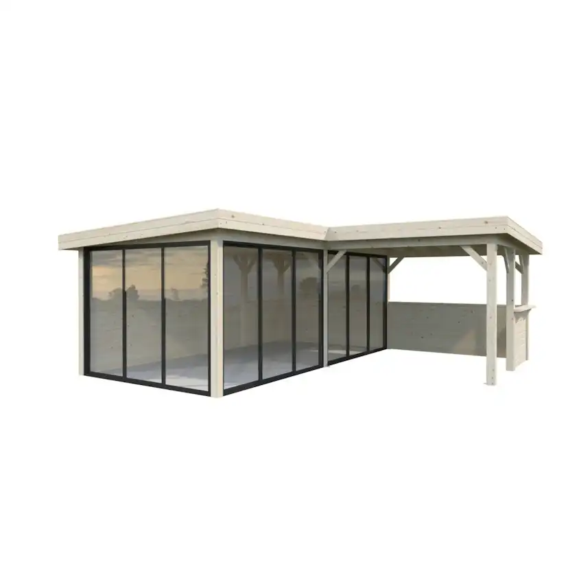 Hagestue Palmako Lenna 24,9 m2 Set 423 Slide