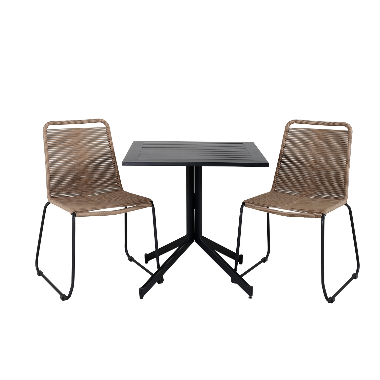 Cafésett Venture Home Wille med 2 Lumi Spisestoler
