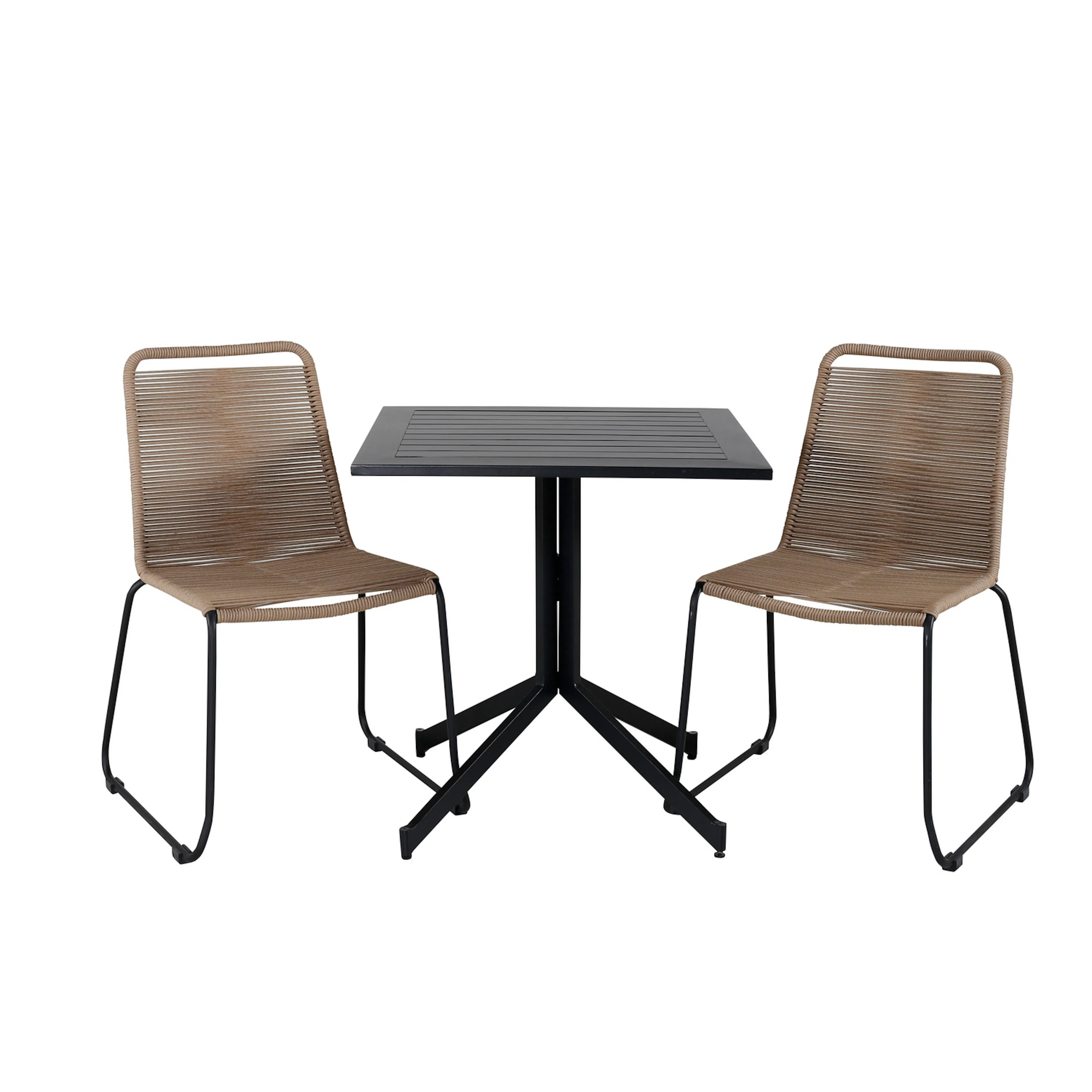 Cafésett Venture Home Wille med 2 Lumi Spisestoler
