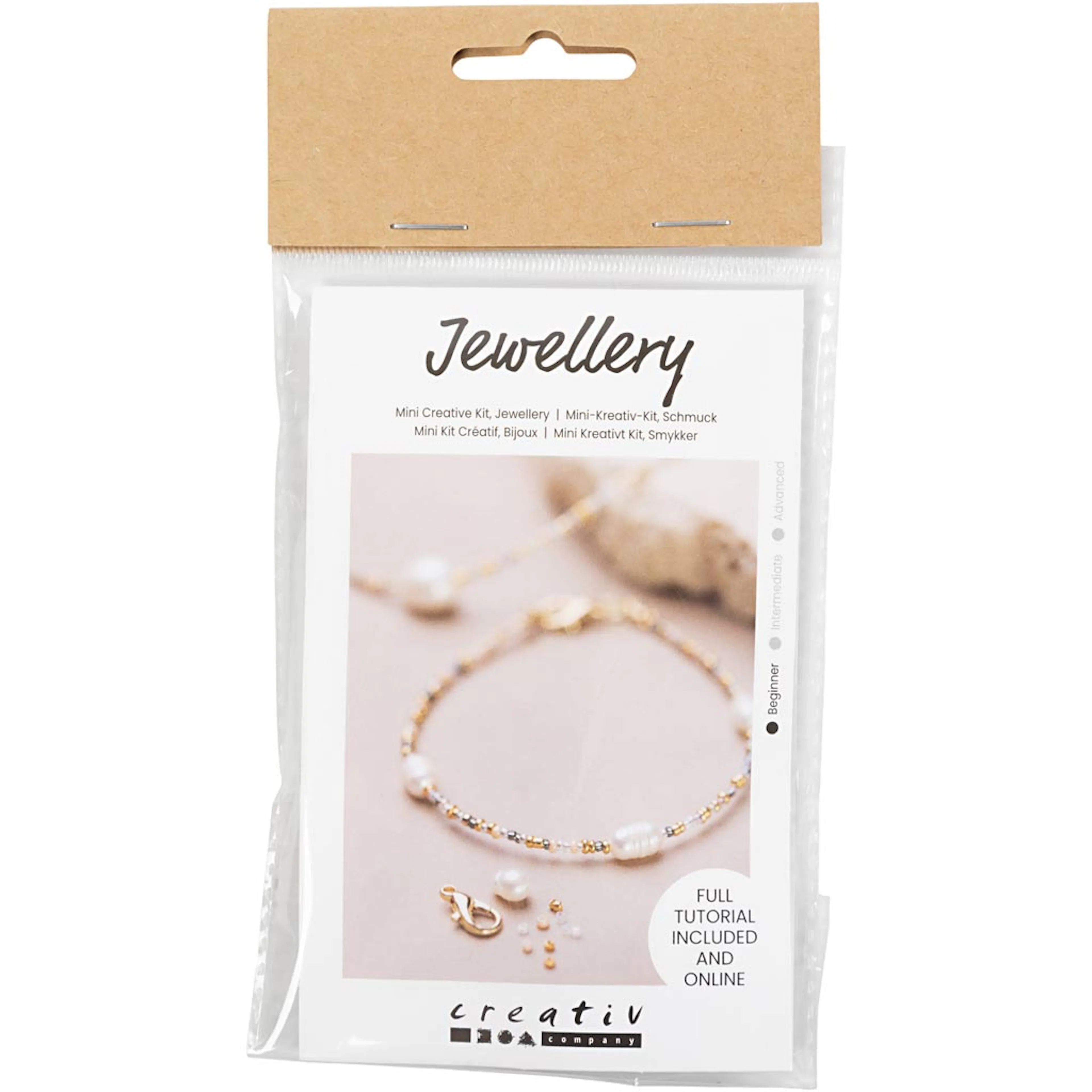 Smykker Creativ Company Mini DIY Kit Armbånd og Halsbånd med Lås