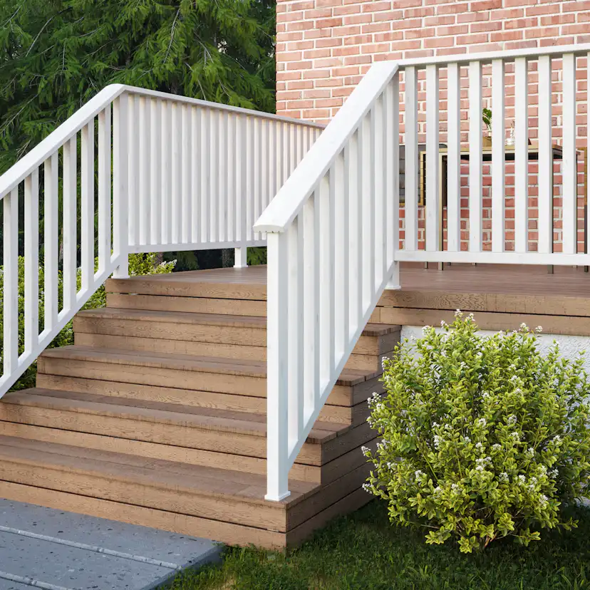 Terrasserekkverk Palmako Siri 17