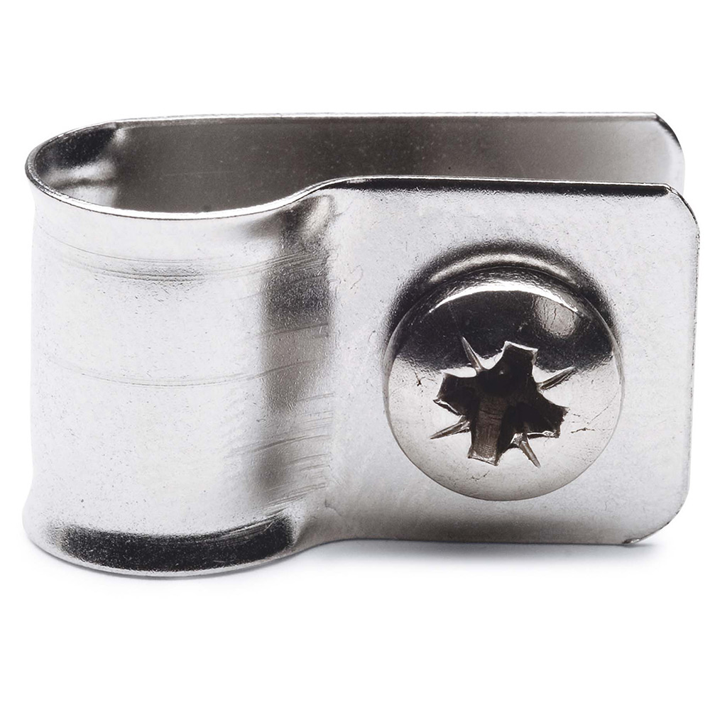 Klammer Bårebo Med Metallskrue Rustfri