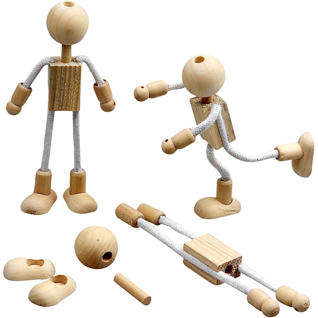 Flexi-Figurer Creativ Company 4 Sett/1 Pk