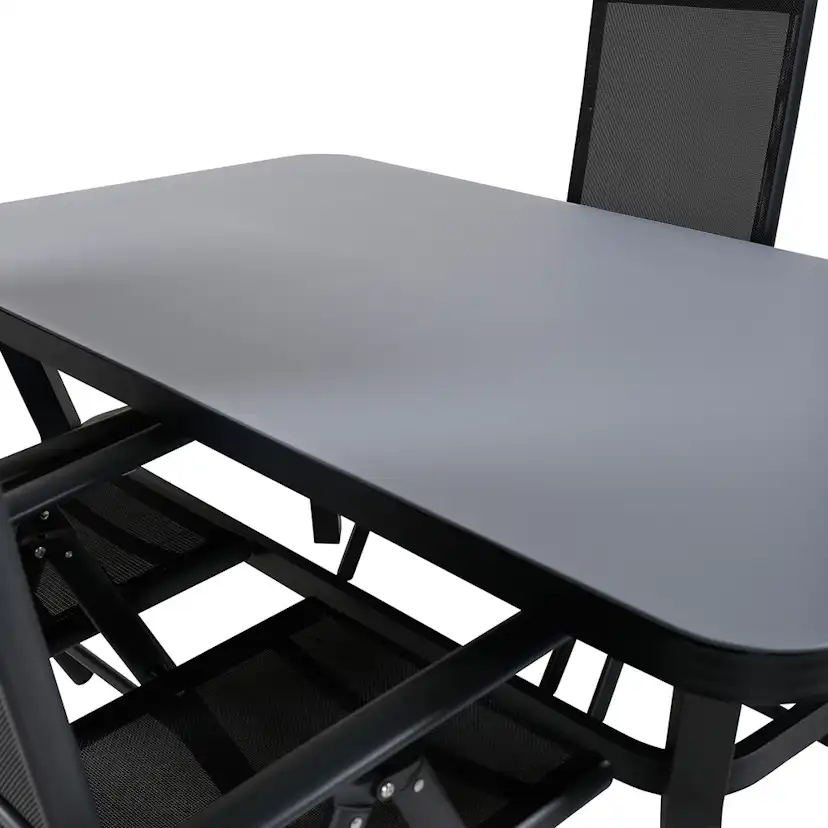 Spisegruppe Venture Home Vyn med 4 Chair Spisestoler