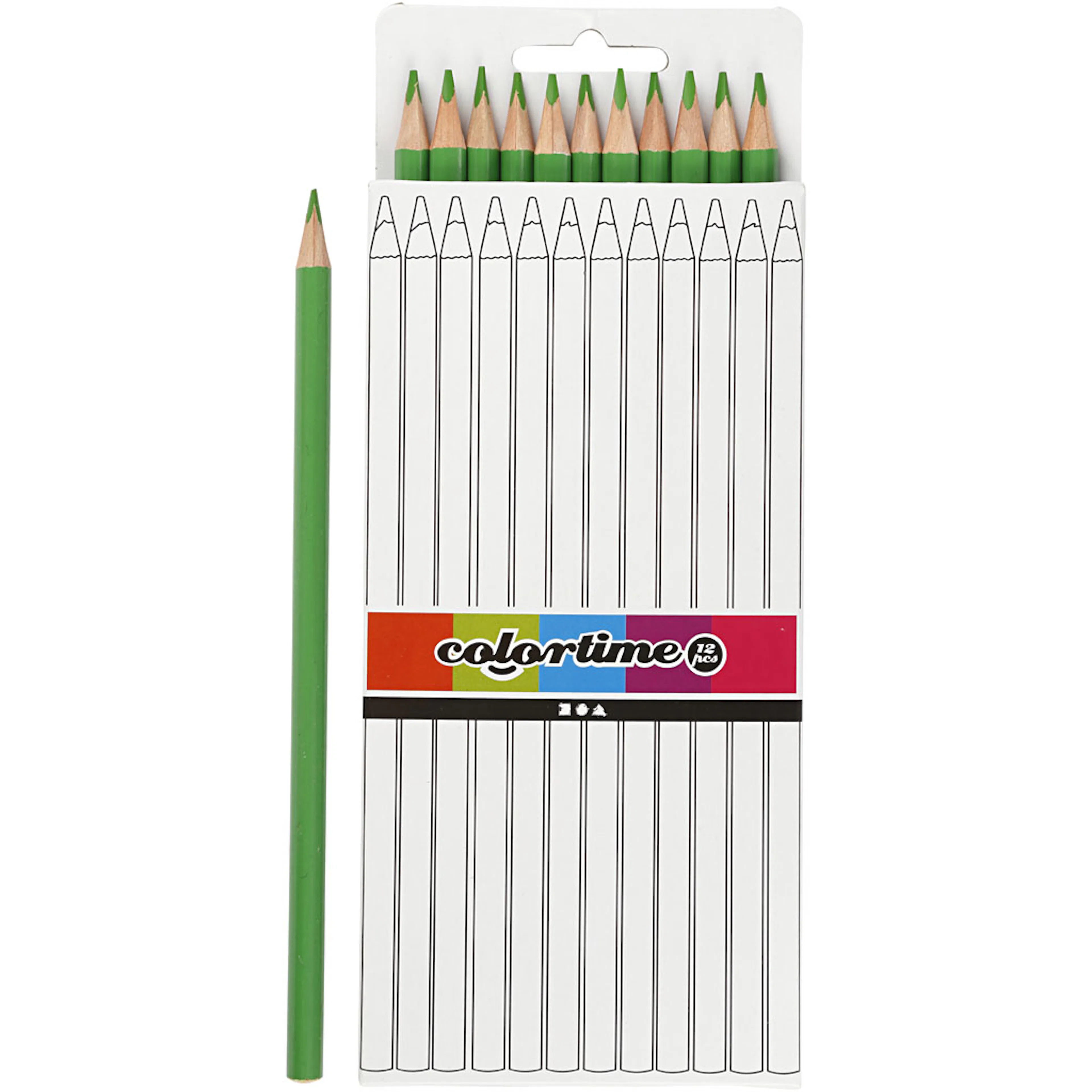 Fargeblyanter Creativ Company Colortime Kjerne 3 mm 12 stk/1 Pk