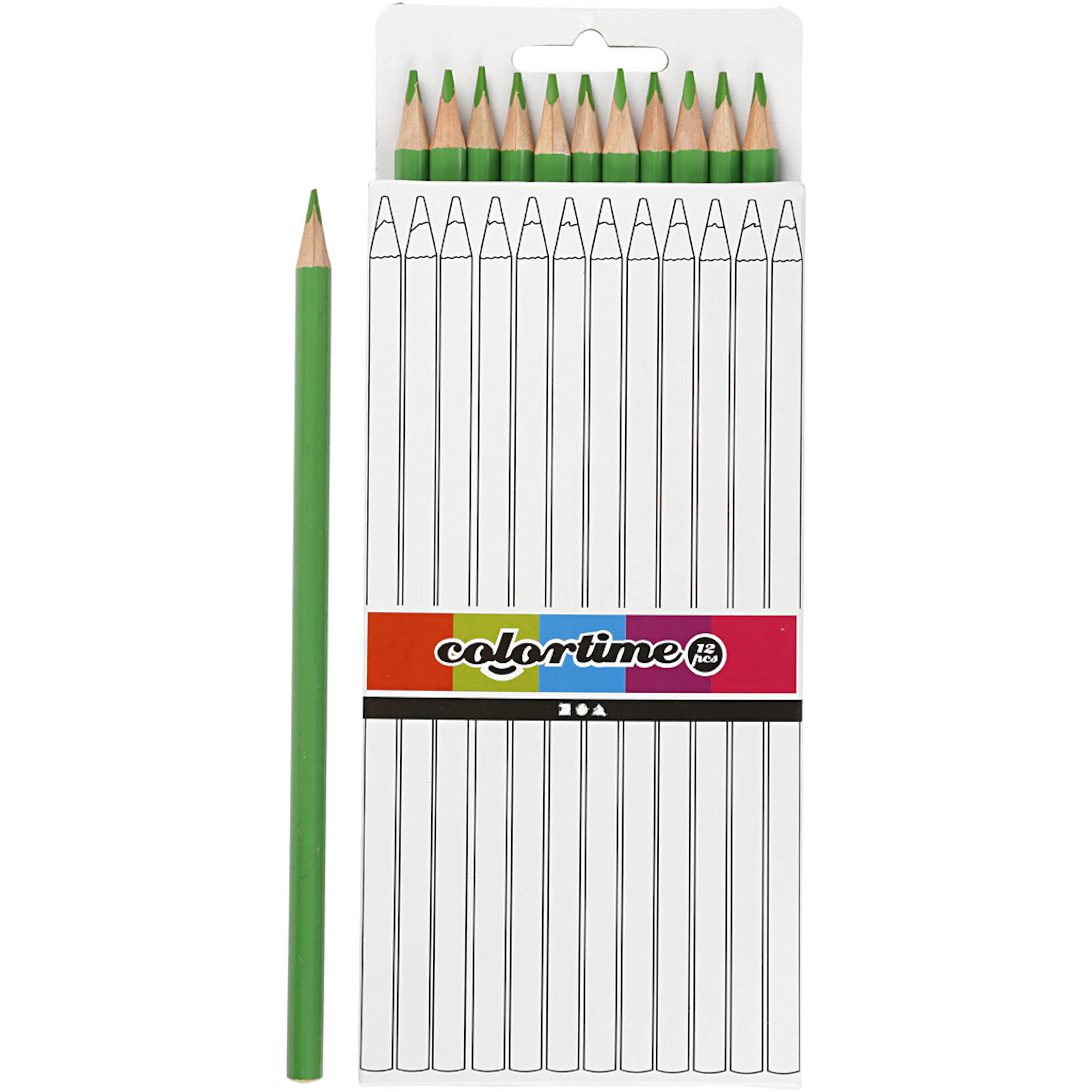 Fargeblyanter Creativ Company Colortime Kjerne 3 mm 12 stk/1 Pk