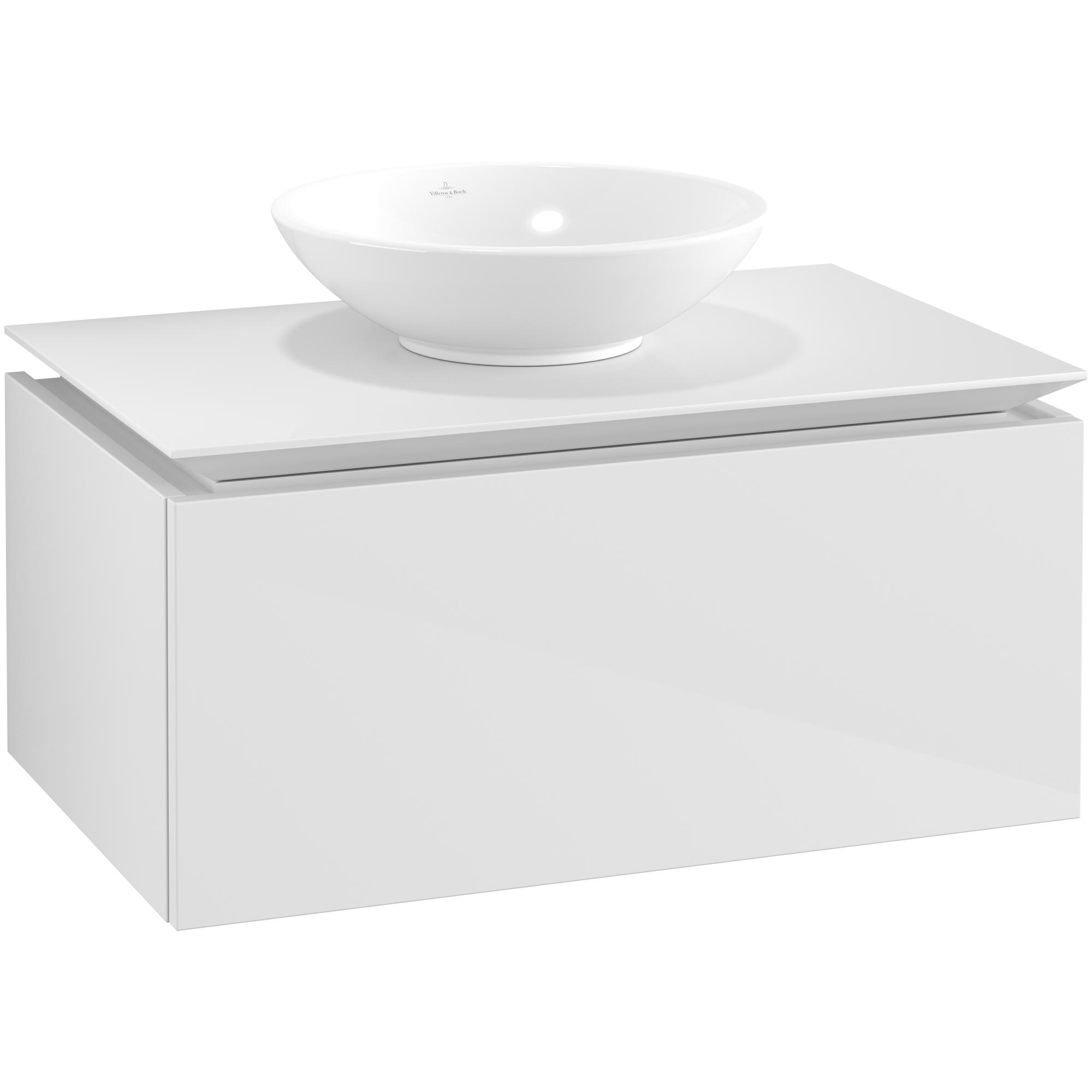 Tvättställsskåp Villeroy & Boch Legato Kompakt 800 med 1 Låda för Tvättställ från Memento | badrum - badrumsmobler - tvattstallsskap-och-kommod | KakelKungen