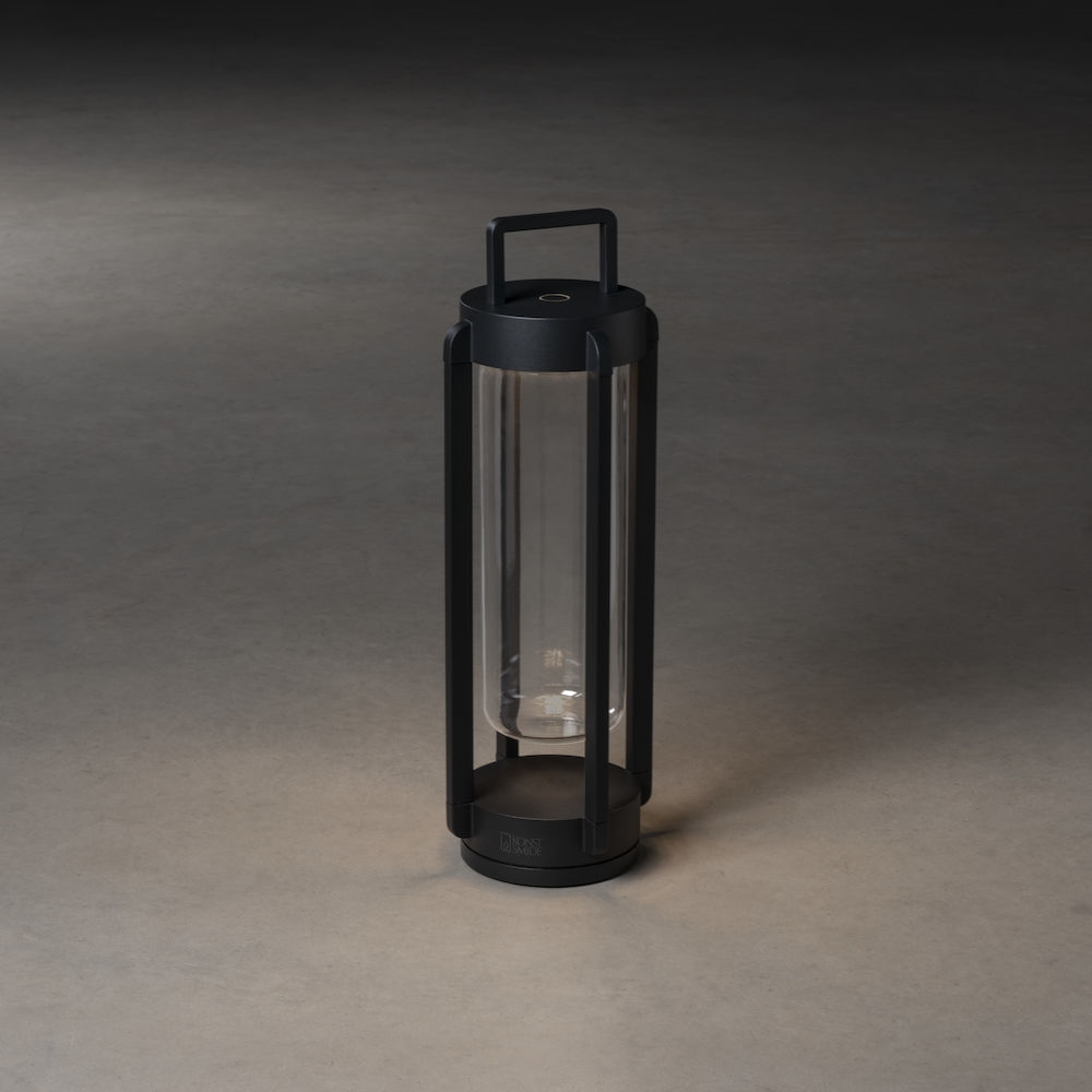 Lykt Gnosjö Konstsmide Otranto Sort USB 44 cm