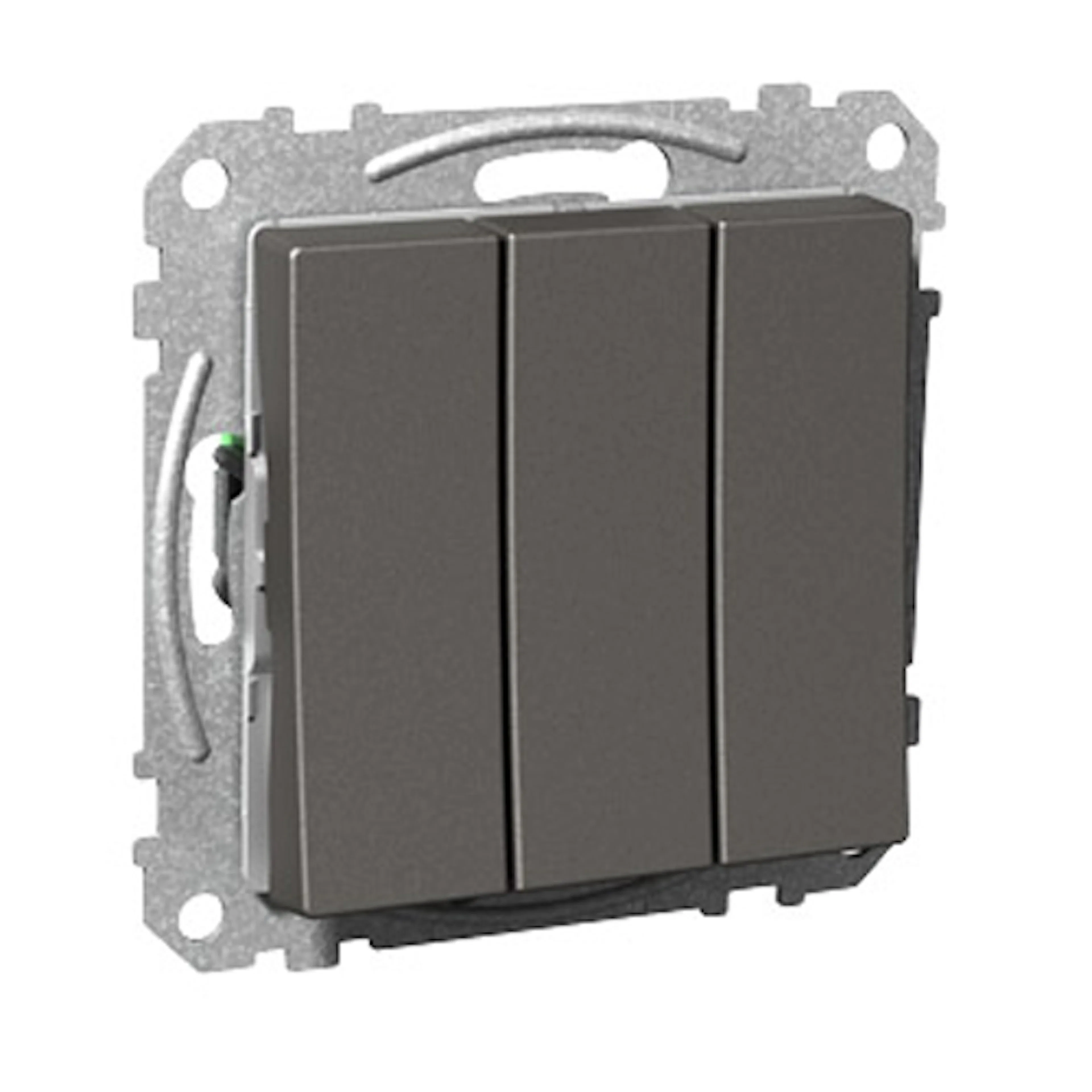 Strømbryter Schneider Electric Exxact 3x1-polet Innfelt