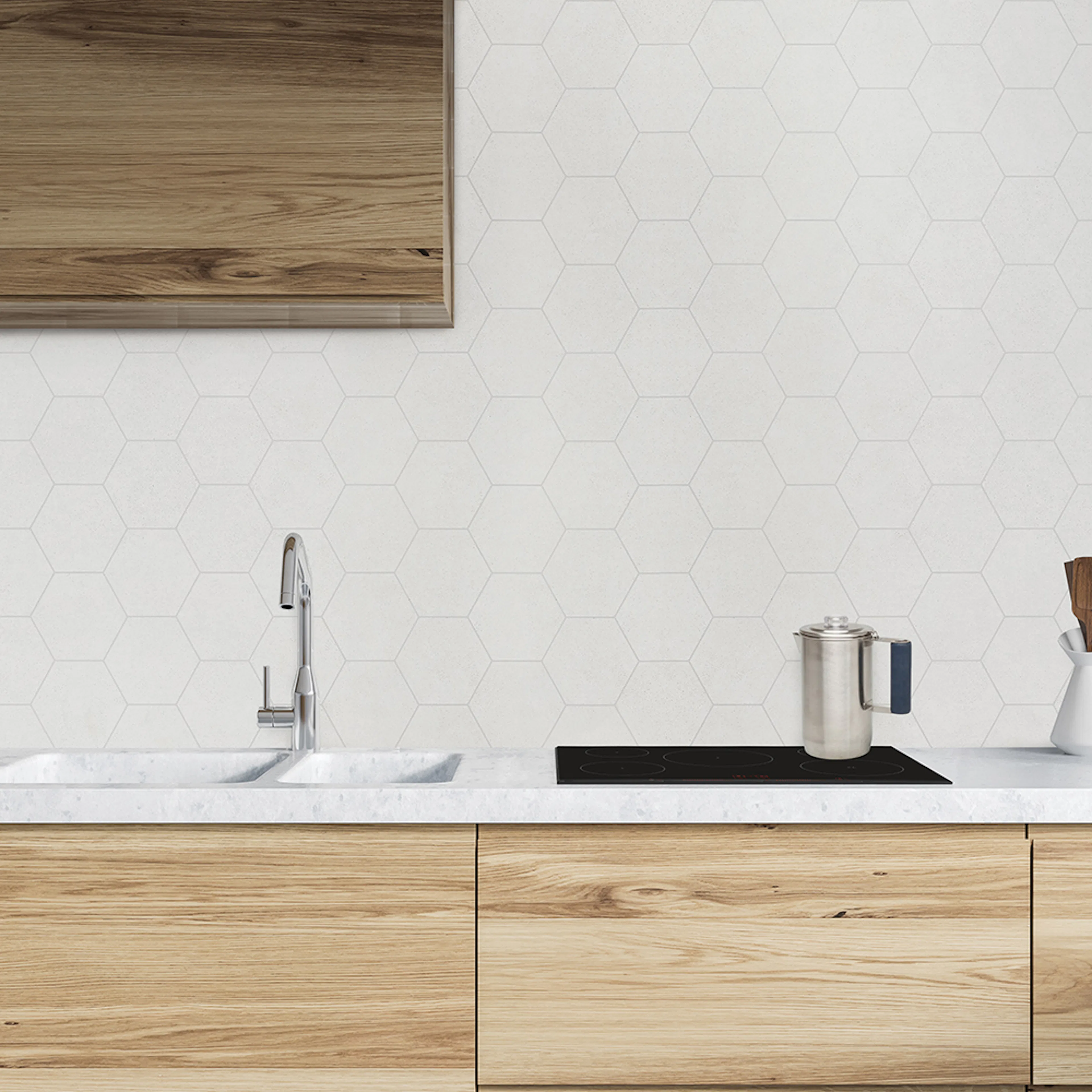 Kjøkkenplate BerryAlloc Sandstein Hexagon