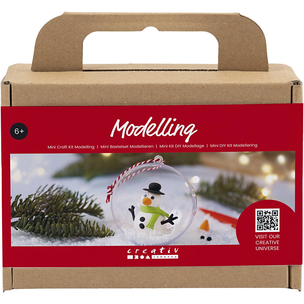 Modellering Creativ Company Mini DIY Kit Snømann