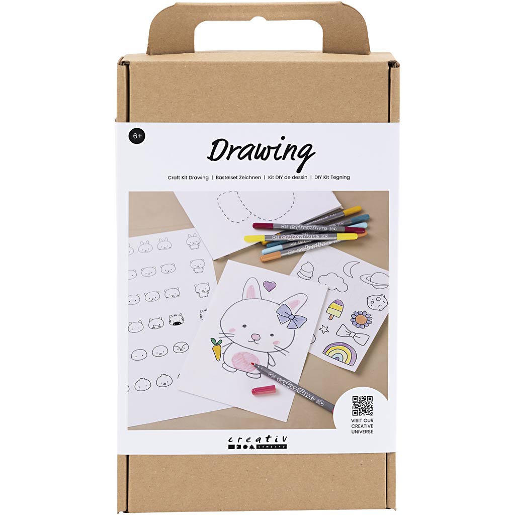 Tegne Creativ Company DIY Kit Pastellnyanser