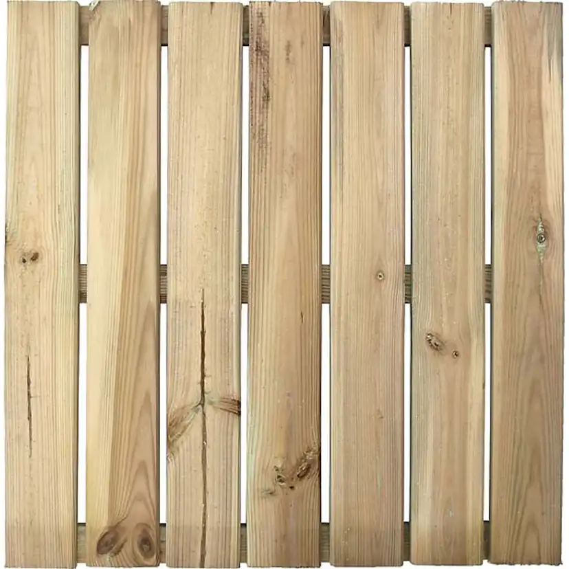 Gulv Terrassehelle Jabo Furu 50x50 cm 25 Kvm/pall 100 st