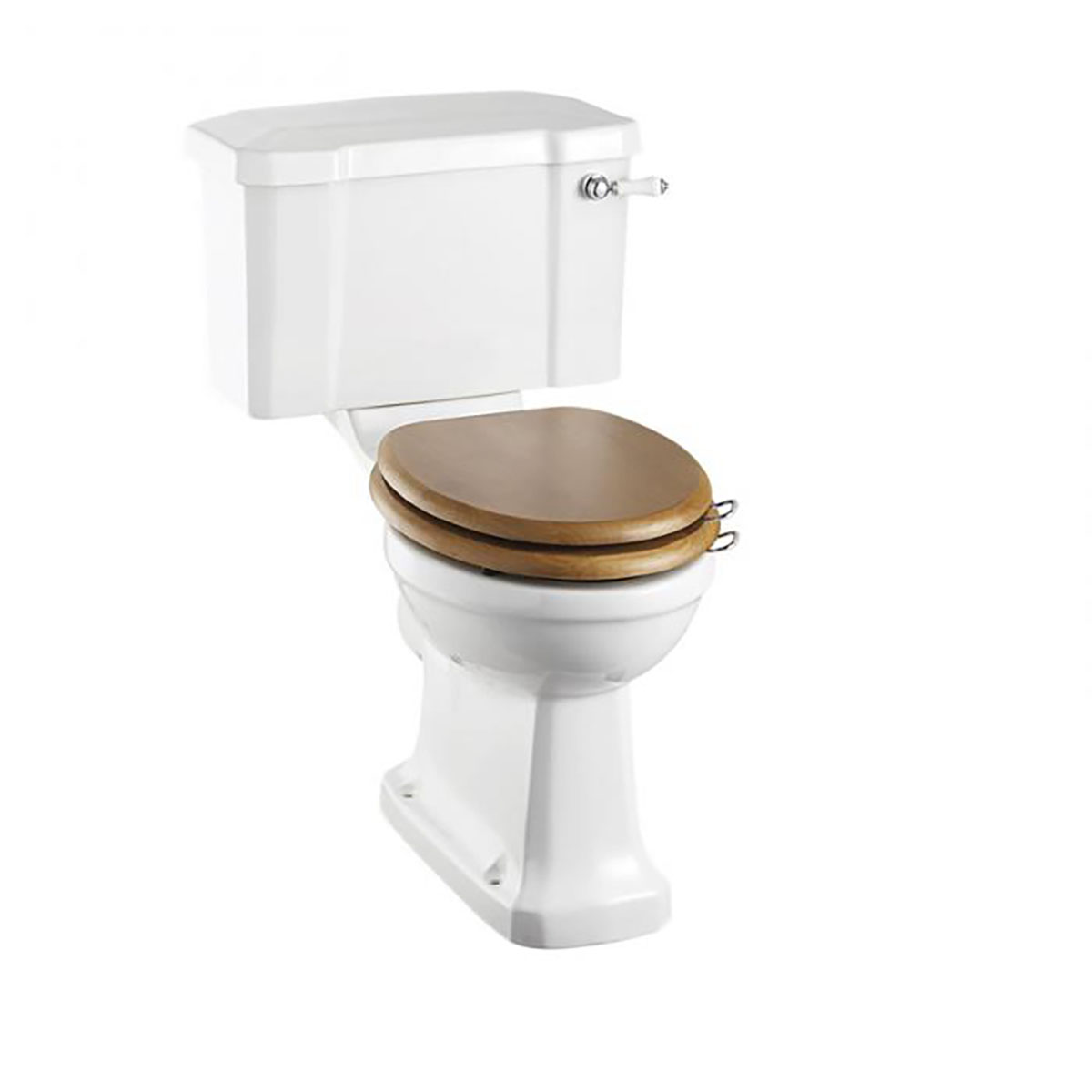 Toalettstol Burlington P12 F&ouml;rh&ouml;jd 520 mm Med Mjukst&auml;ngande Sits