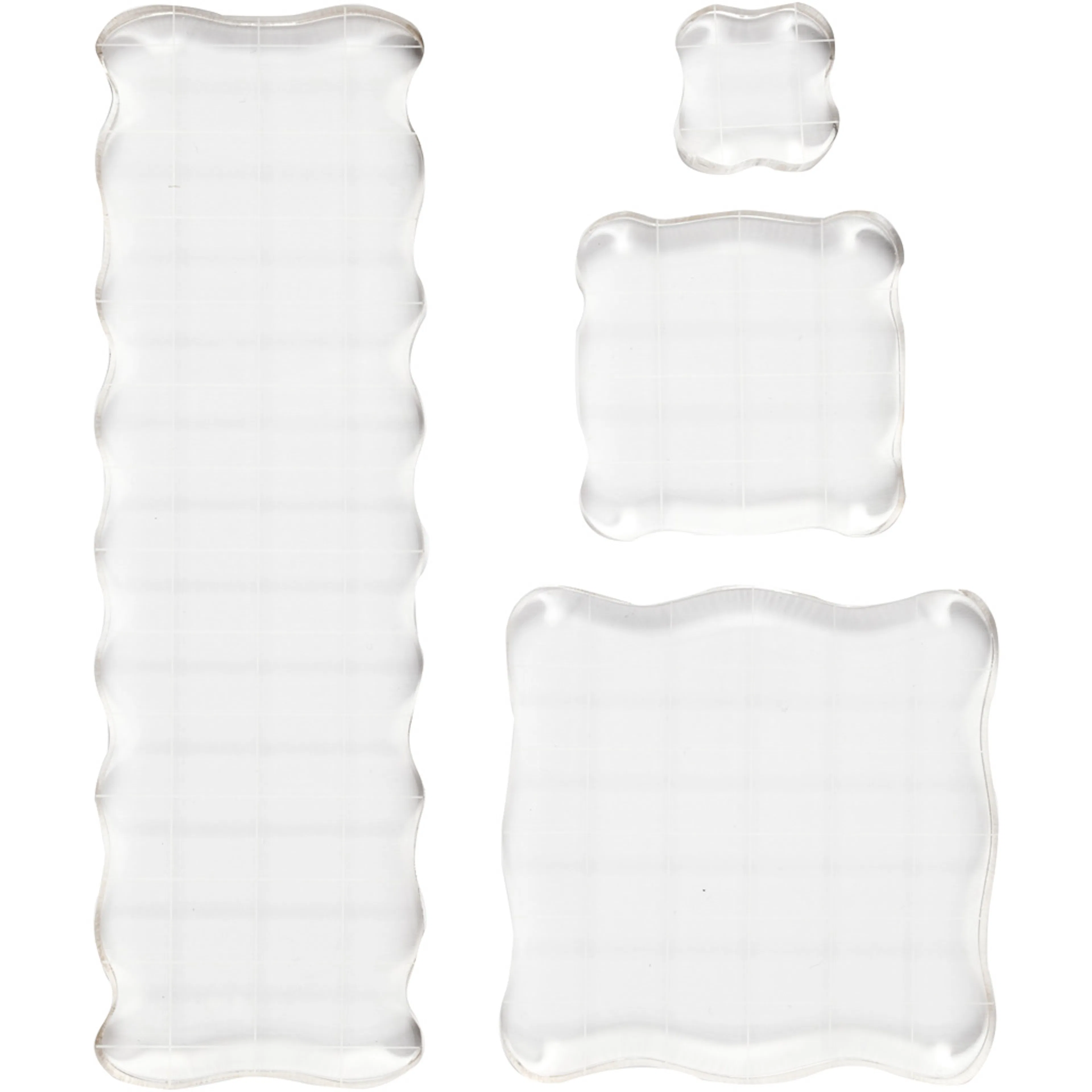 Akrylblokk Creativ Company Tykkelse 1 cm 4 stk/1 Pk