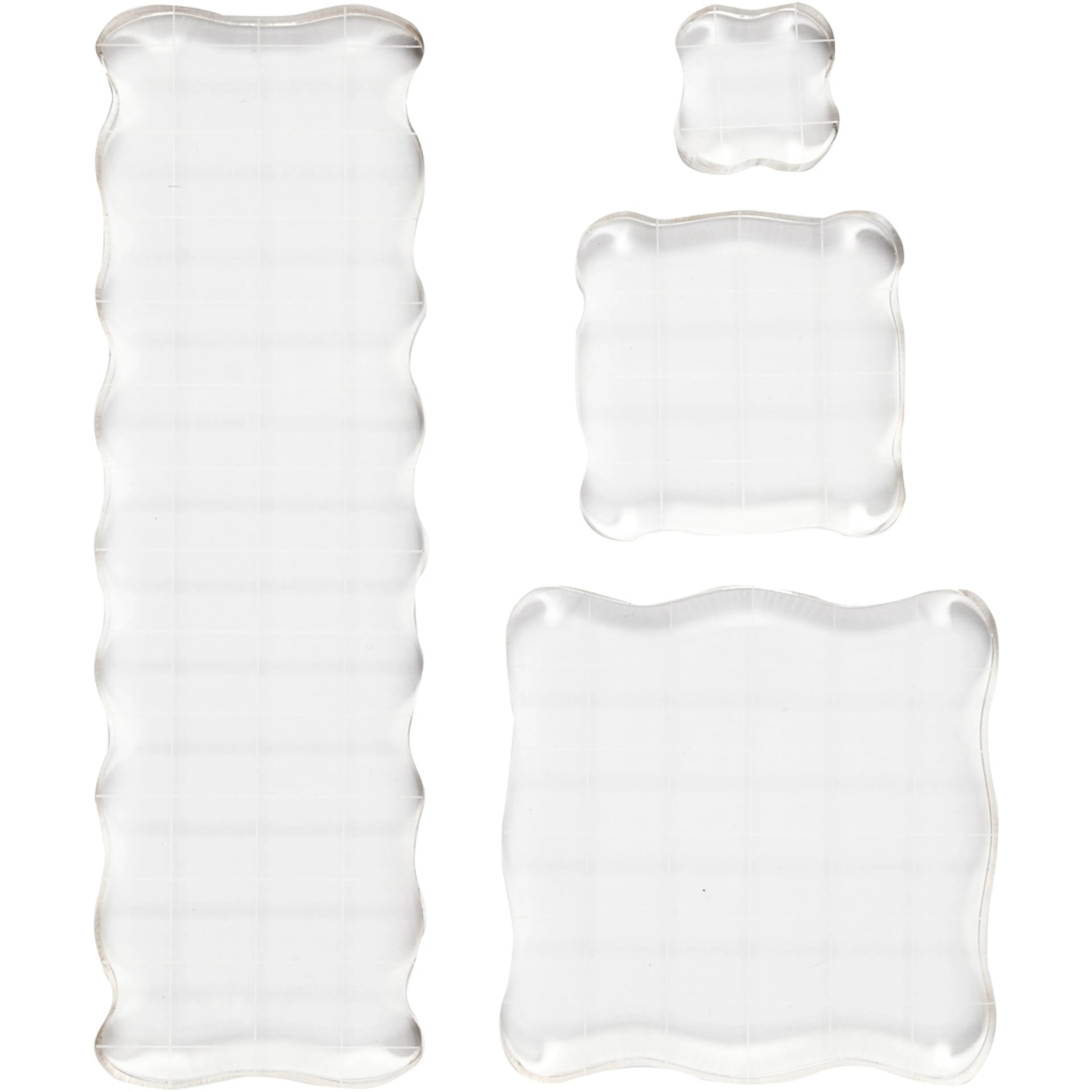 Akrylblokk Creativ Company Tykkelse 1 cm 4 stk/1 Pk