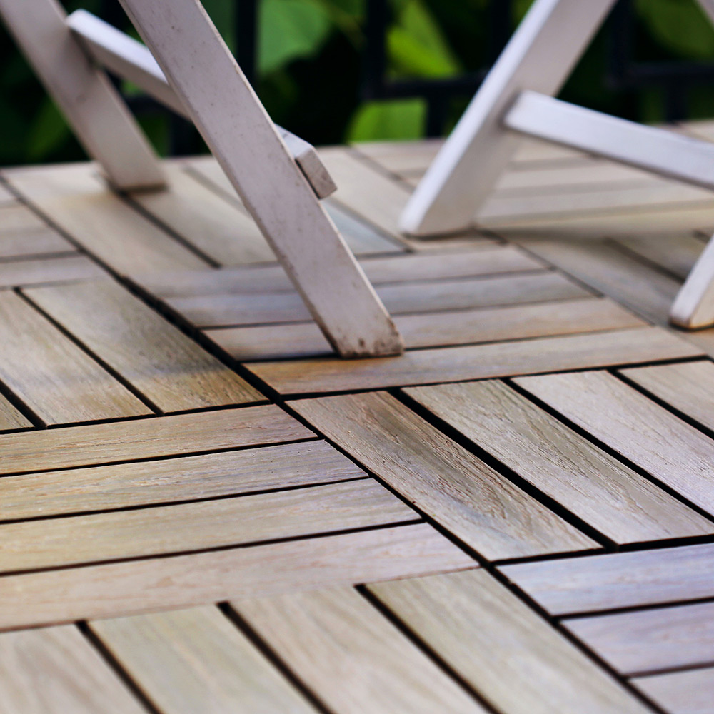 Terrassehelle Jabo Ruta Kompositt 4-Pk 30x30 cm FSC (A)