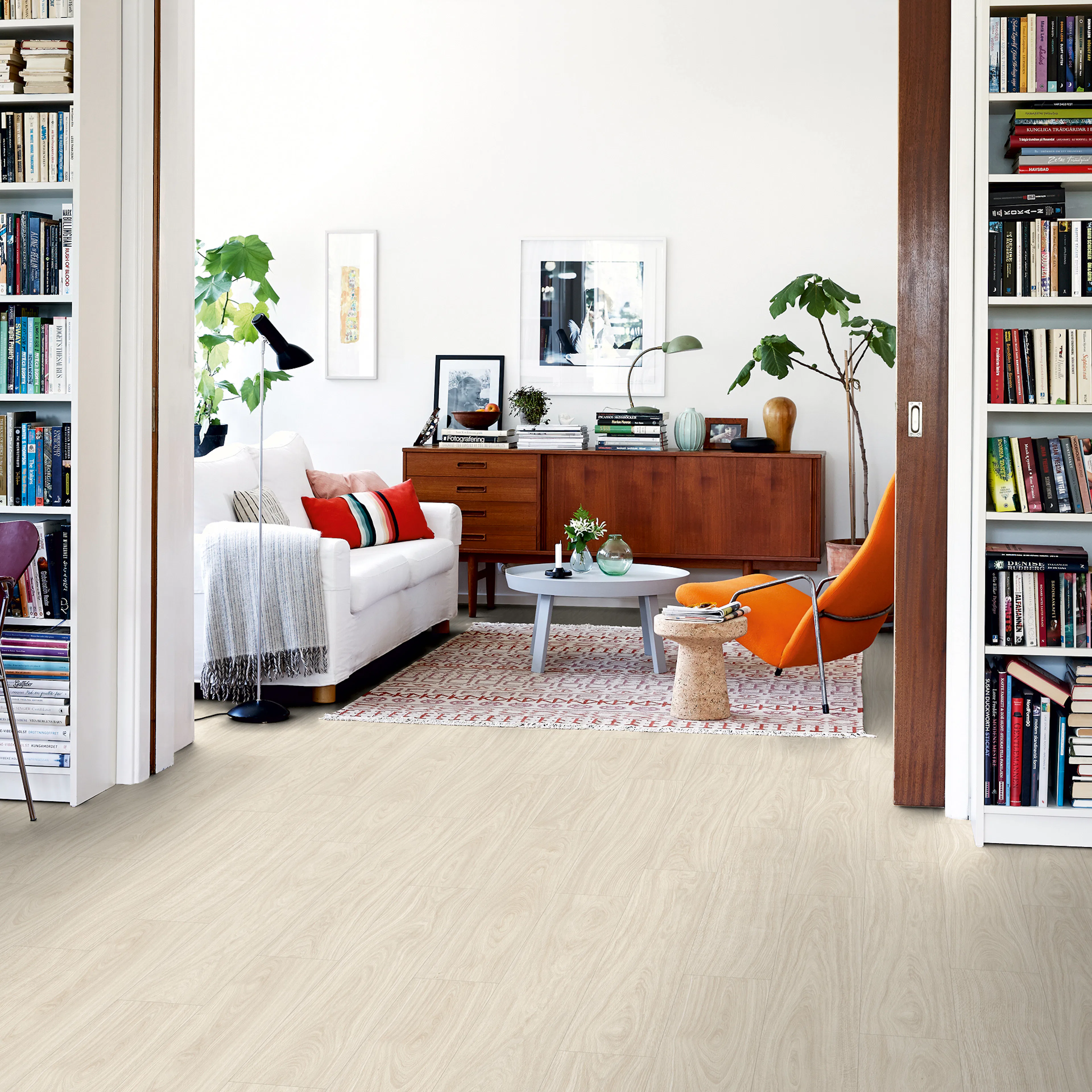 Vinylgolv Pergo Classic Plank Nordic White Oak 1-Stav Premium Click