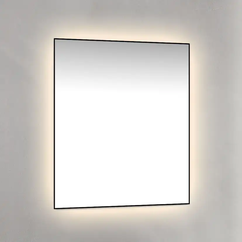 Speil Macro Design Crown Ambilight med Ramme