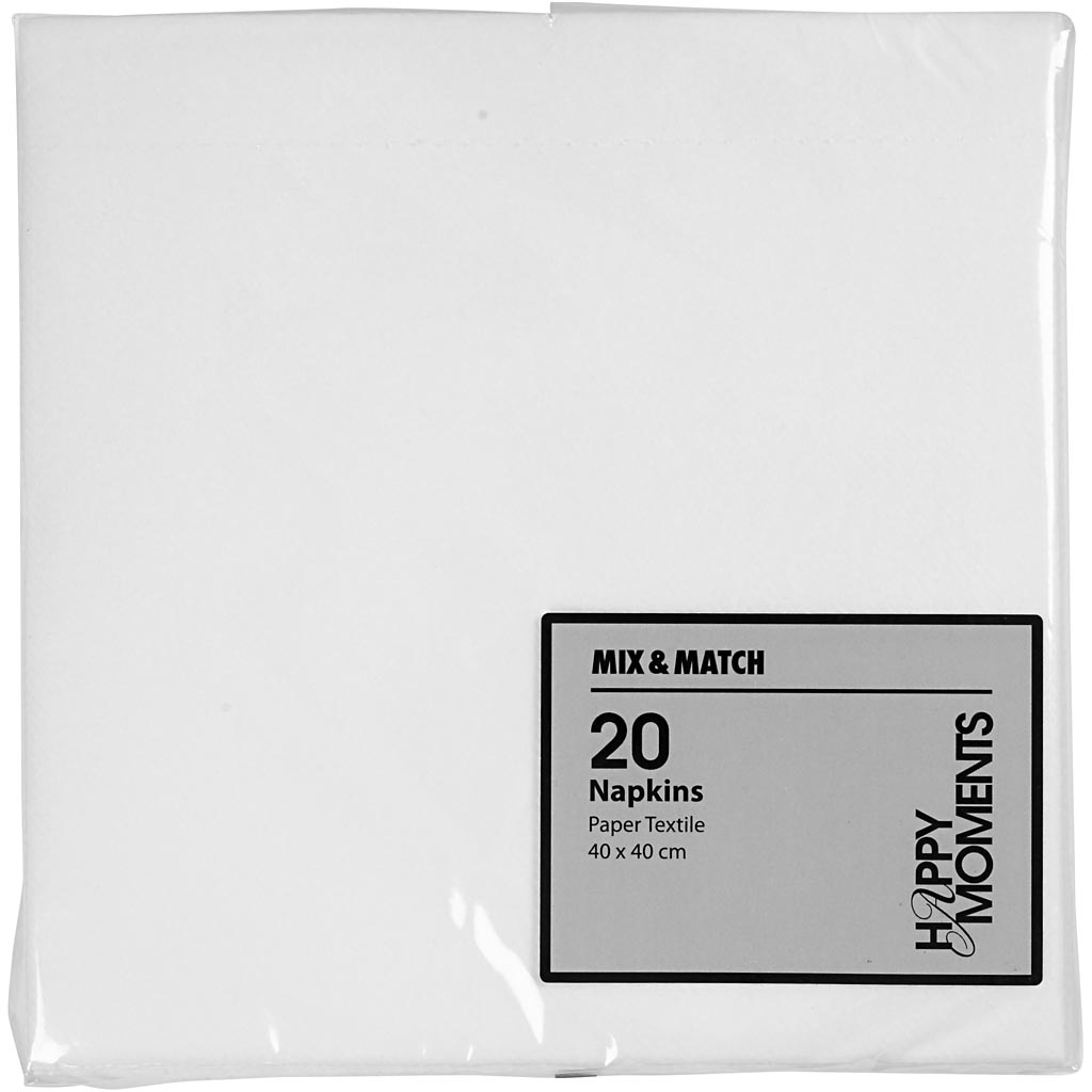 Servietter Creativ Company Str 40x40 cm 20 stk/1 Pk