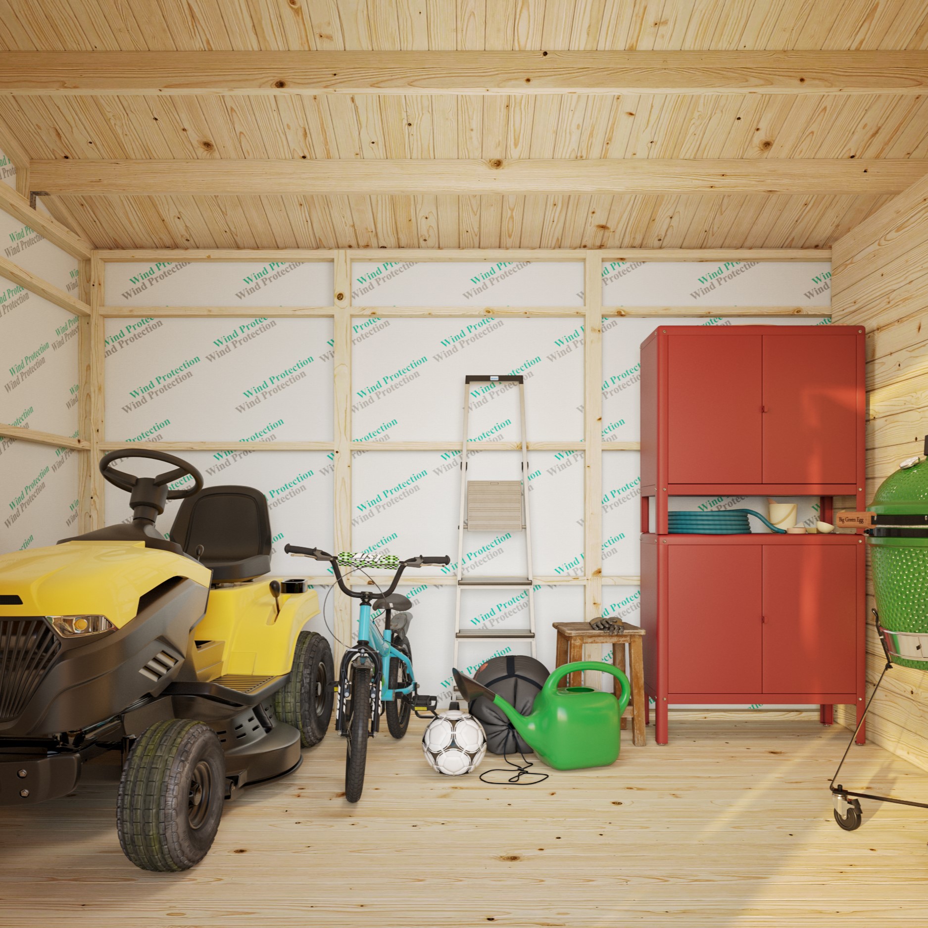 Redskapsbod Palmako Olaf 16,9 m2
