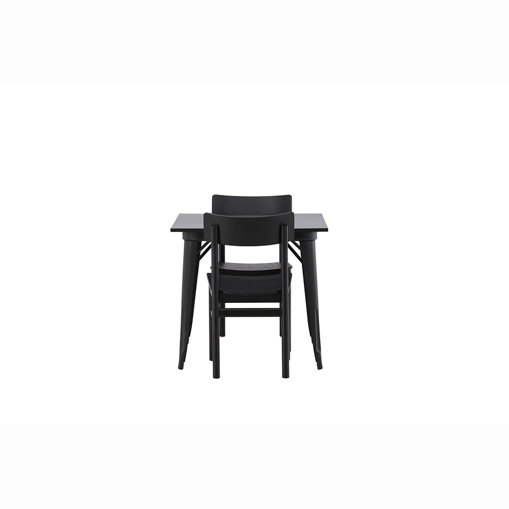 Spisegruppe Venture Home Tempe med 2 Montros Stoler