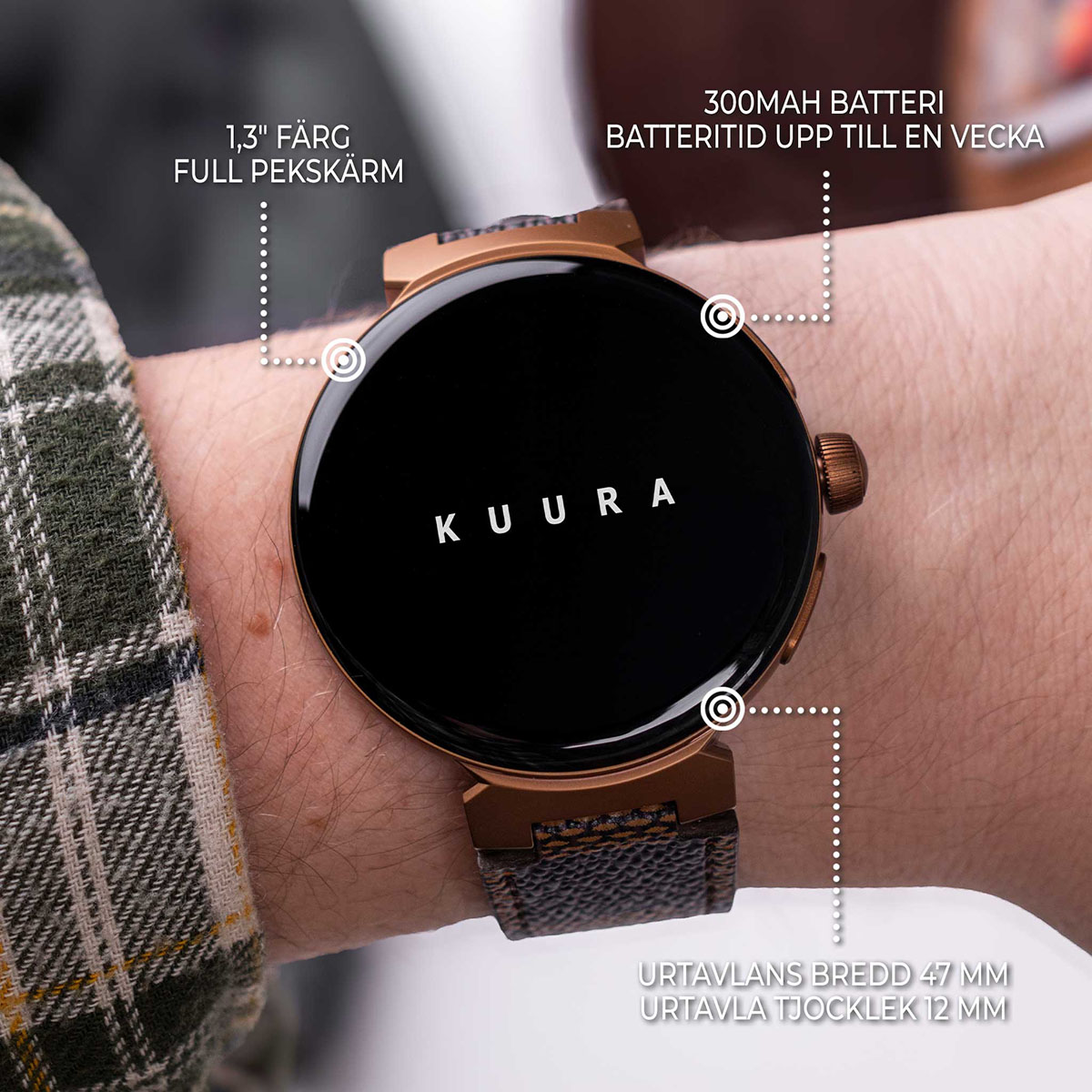 Smartwatch Kuura FM1 V3
