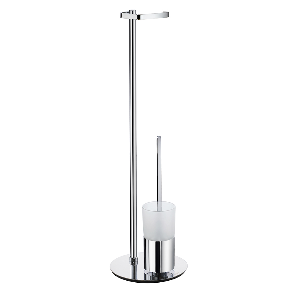 Toalettpapirholder Smedbo FK312 Krom/Frostet Glass