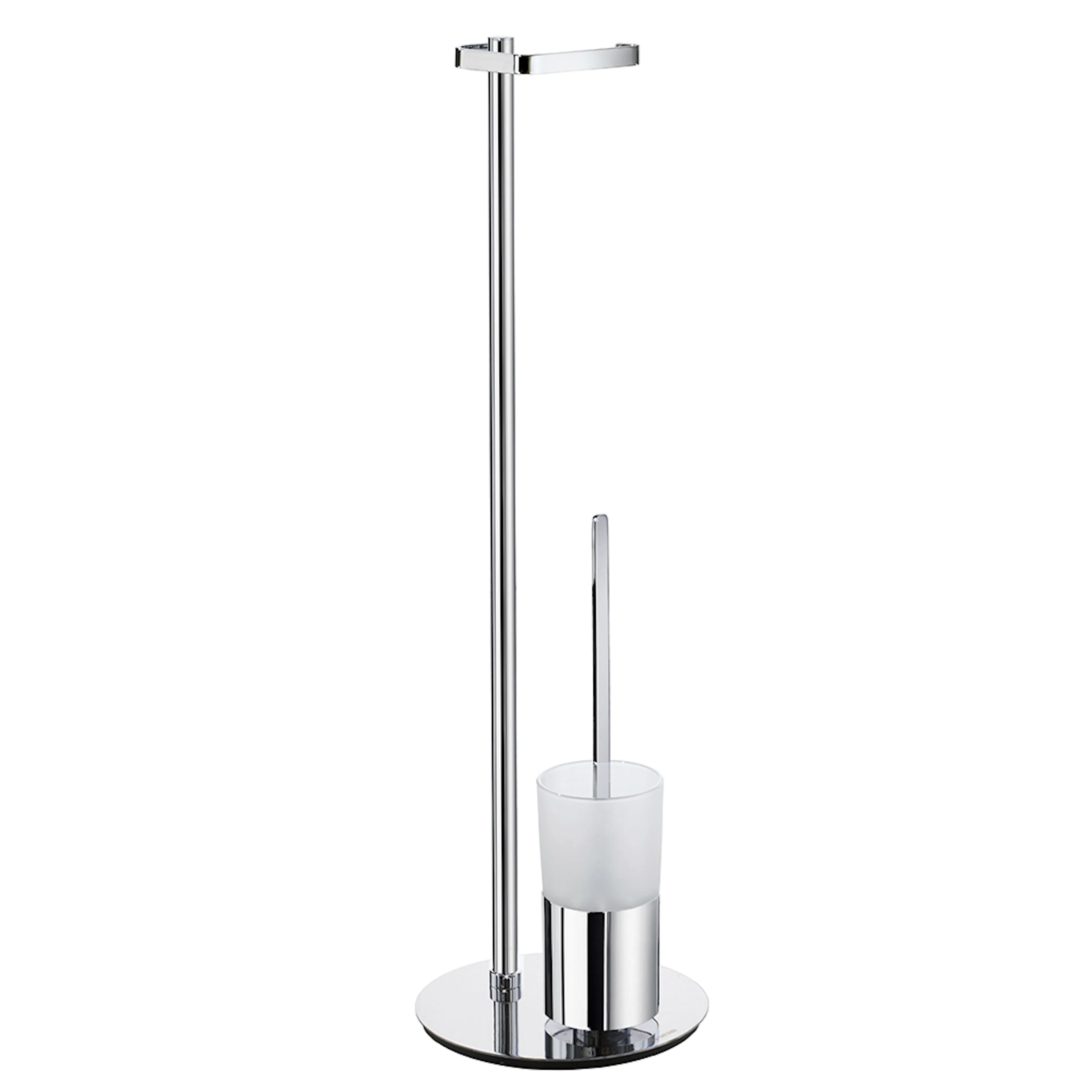 Toalettpapirholder Smedbo FK312 Krom/Frostet Glass