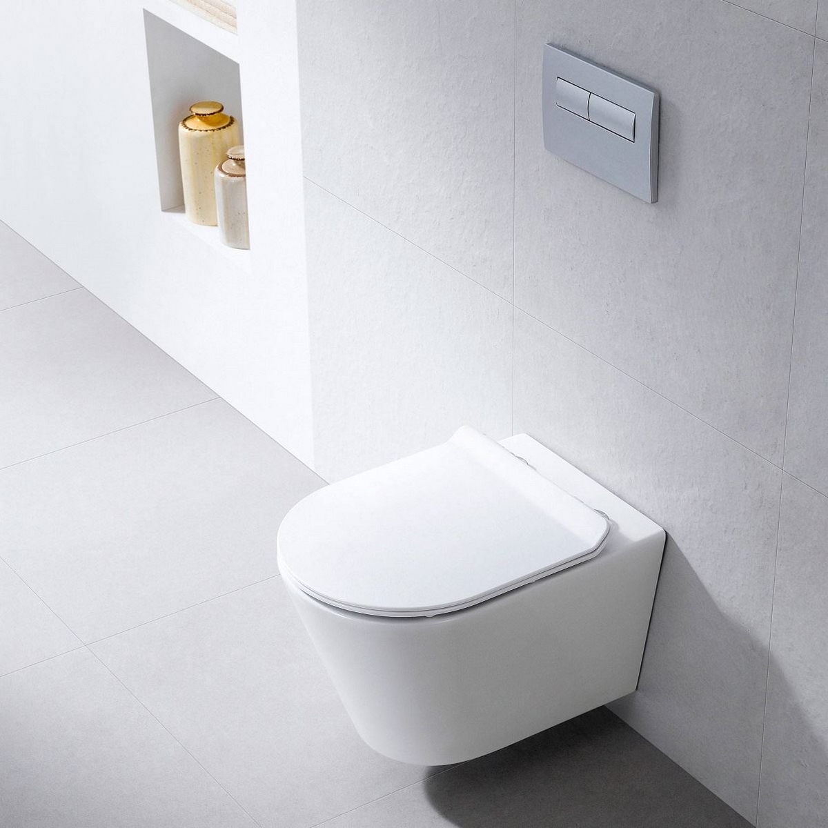 Vegghengt Toalett Bathco Sintra