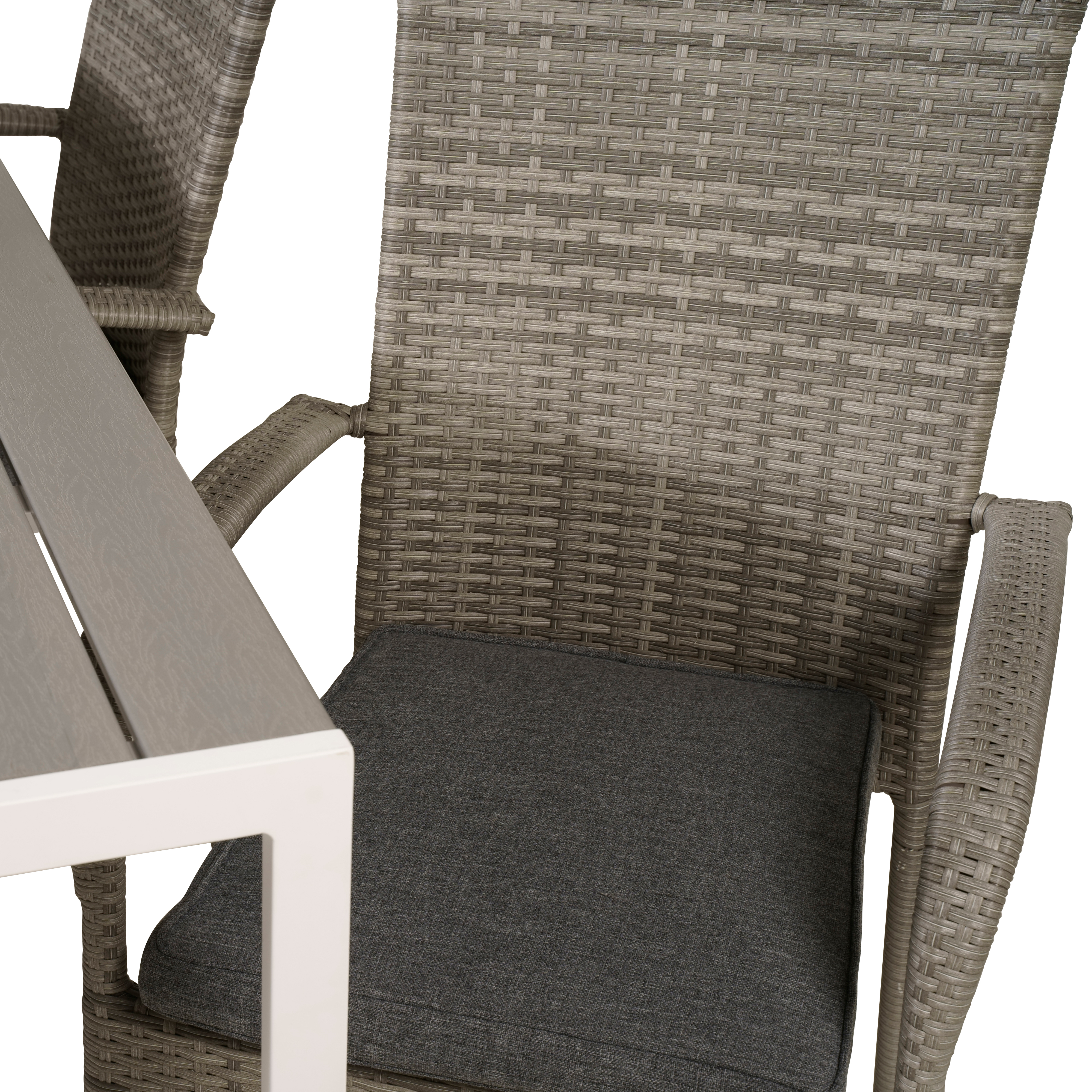 Spisegruppe Venture Home Bront 150 med 4 Asta Stoler