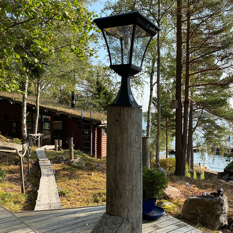 Utelampe Sunwind Stående Solar