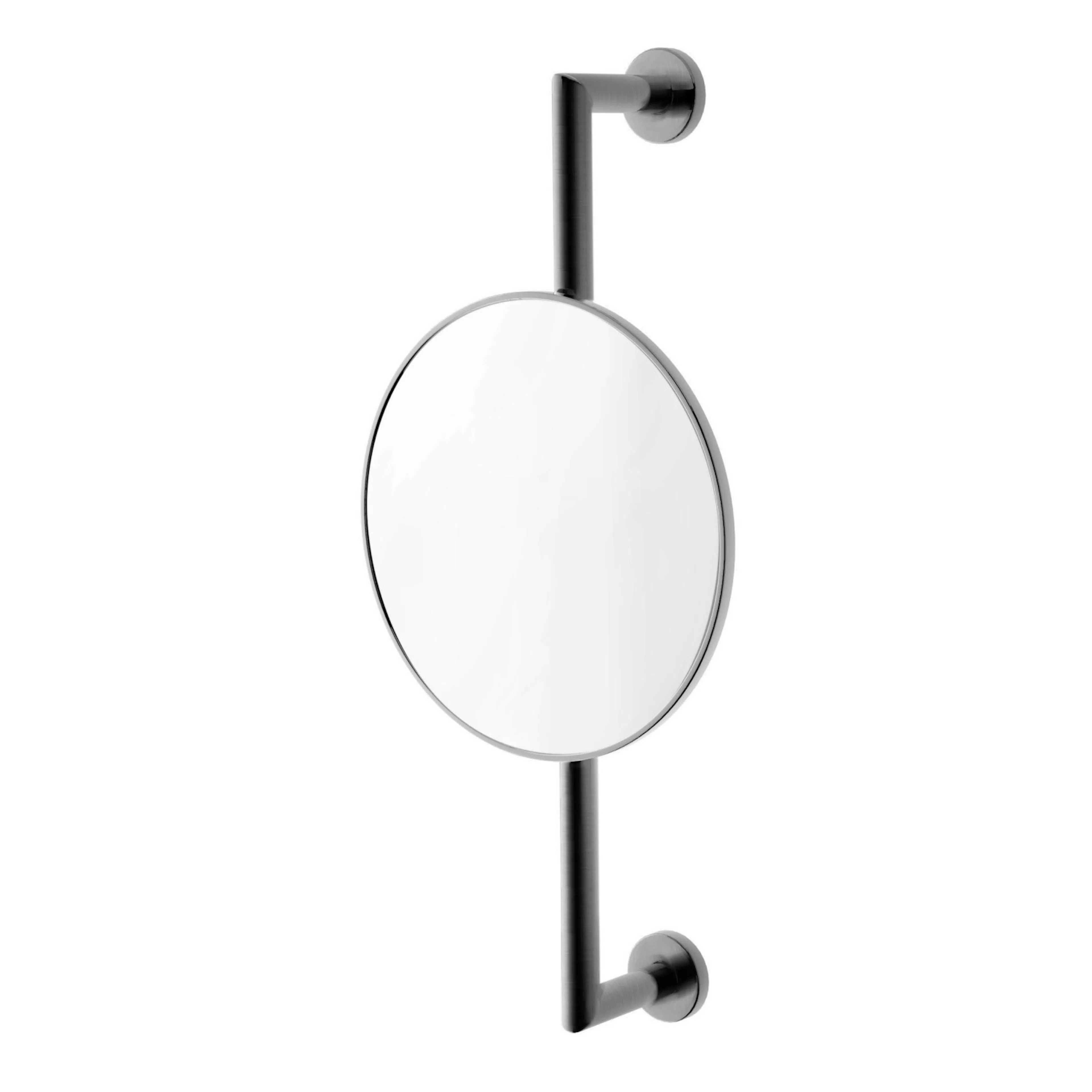 Børstet Black Chrome
