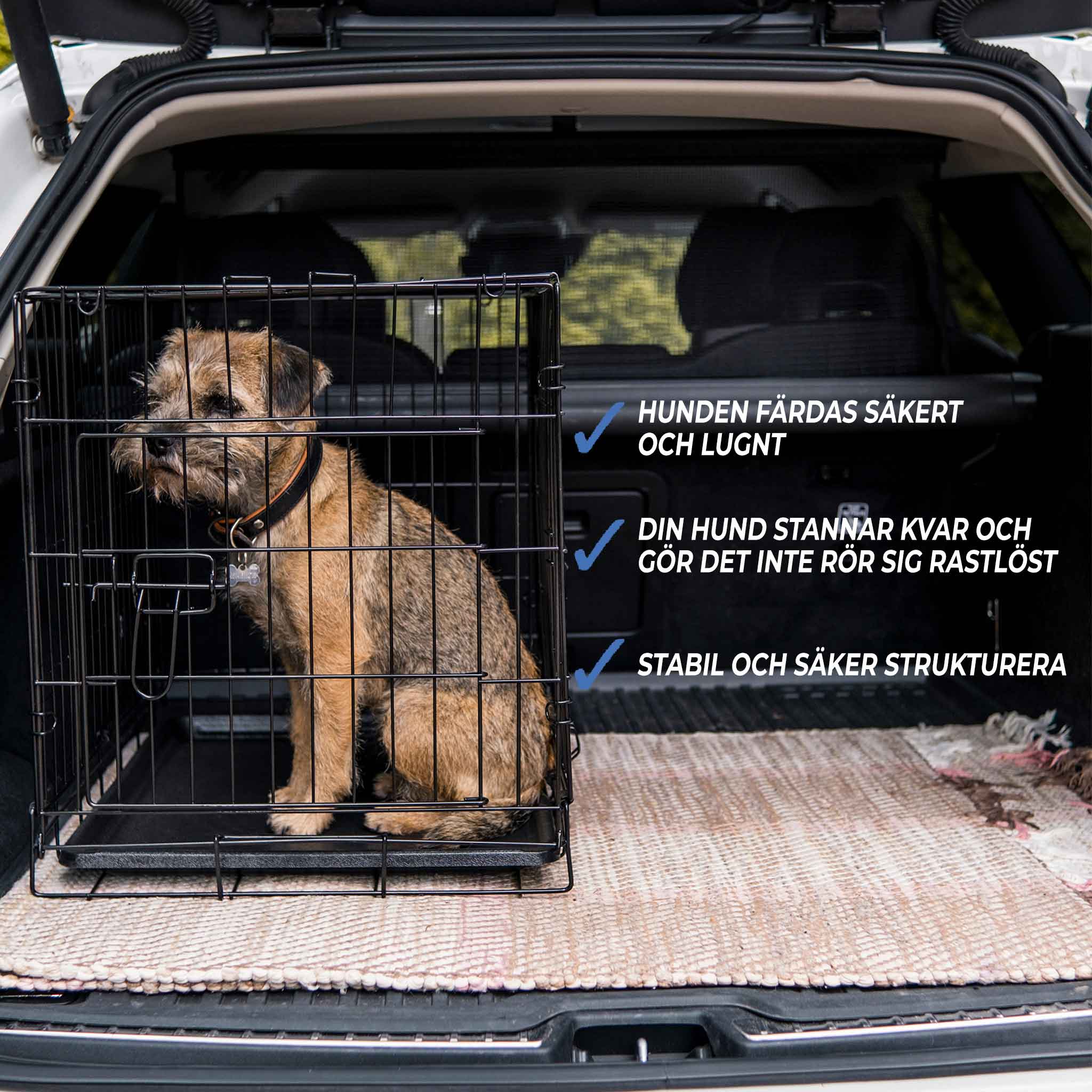 Hundebur Trekker Lettmetall M