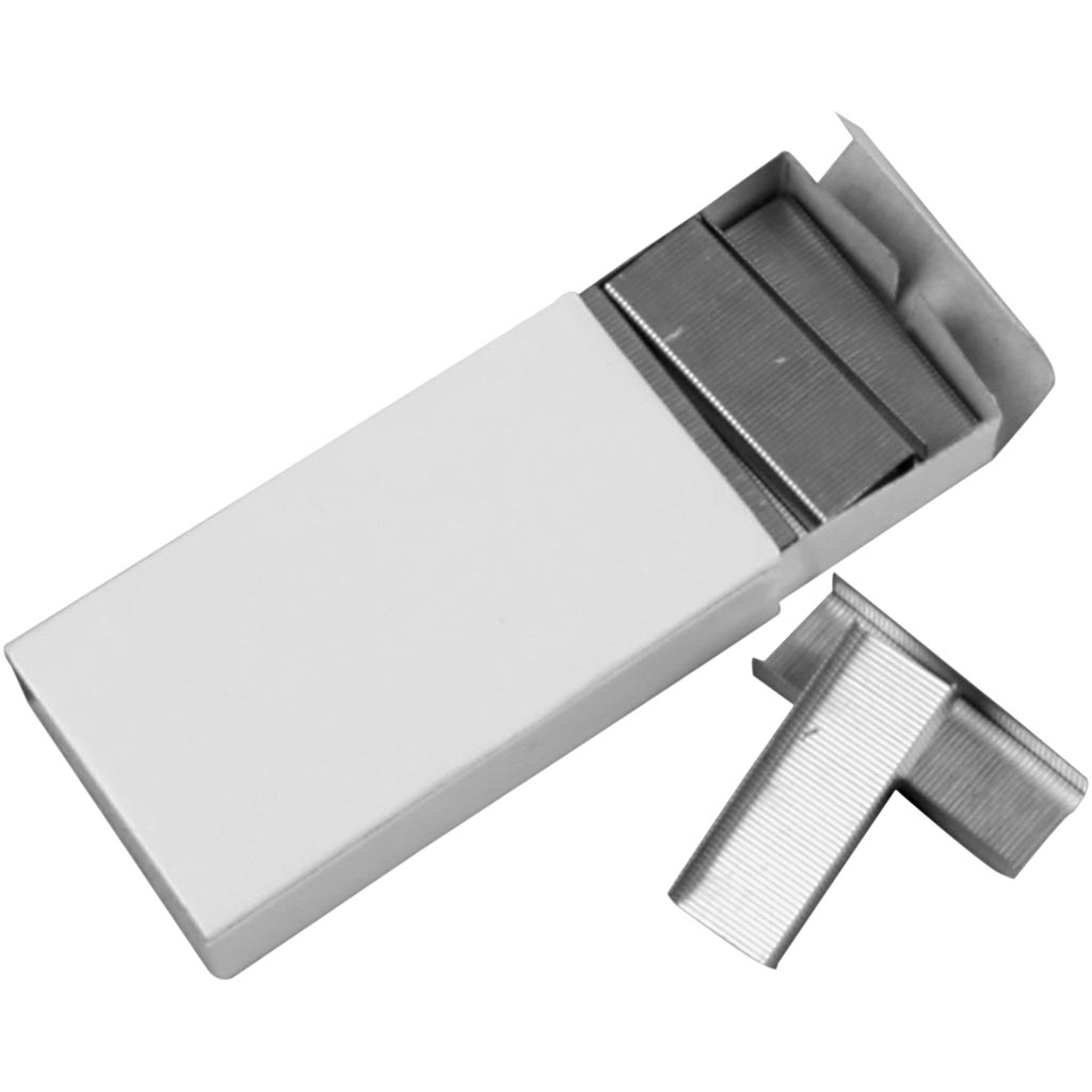 Stiftekramper Creativ Company B 12 mm str 24/6 10x1000 stk/1 Pk