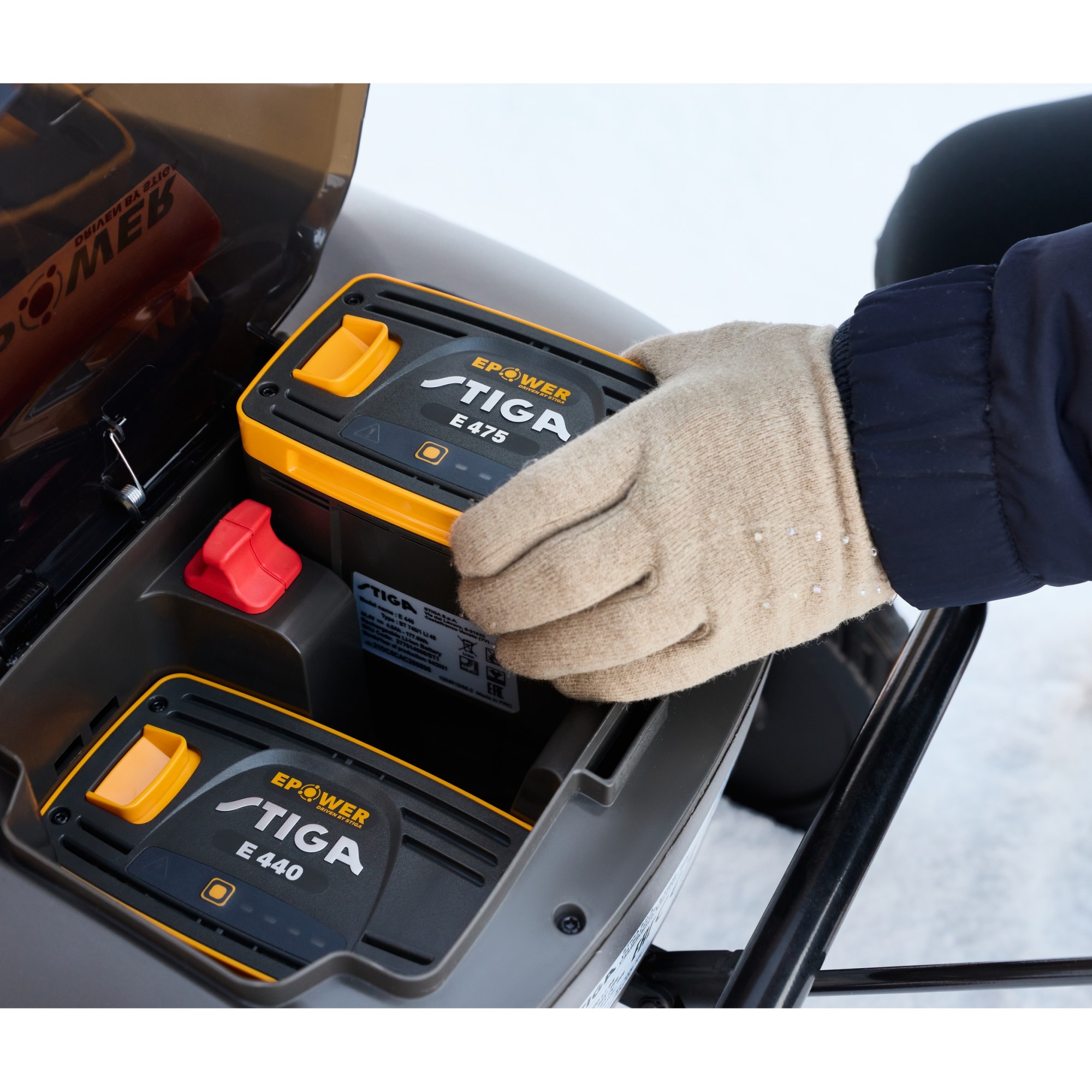 Snøfreser STIGA ST 700e med Batteri og Lader