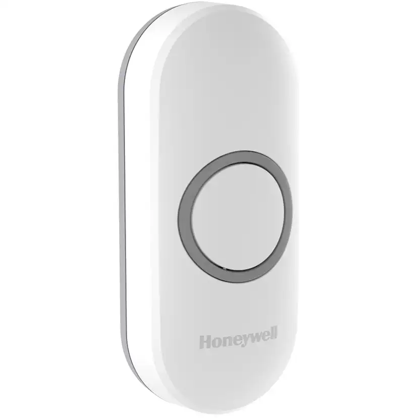 Trådløs Dørklokke Honeywell med Hvit Ringeknapp