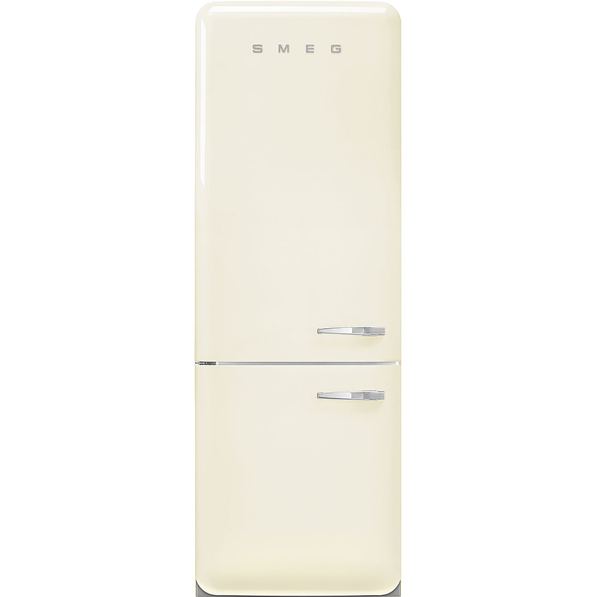 Frittstående Kjøleskap/Fryser Smeg FAB38LCR6 Retro Creme Venstrehengt
