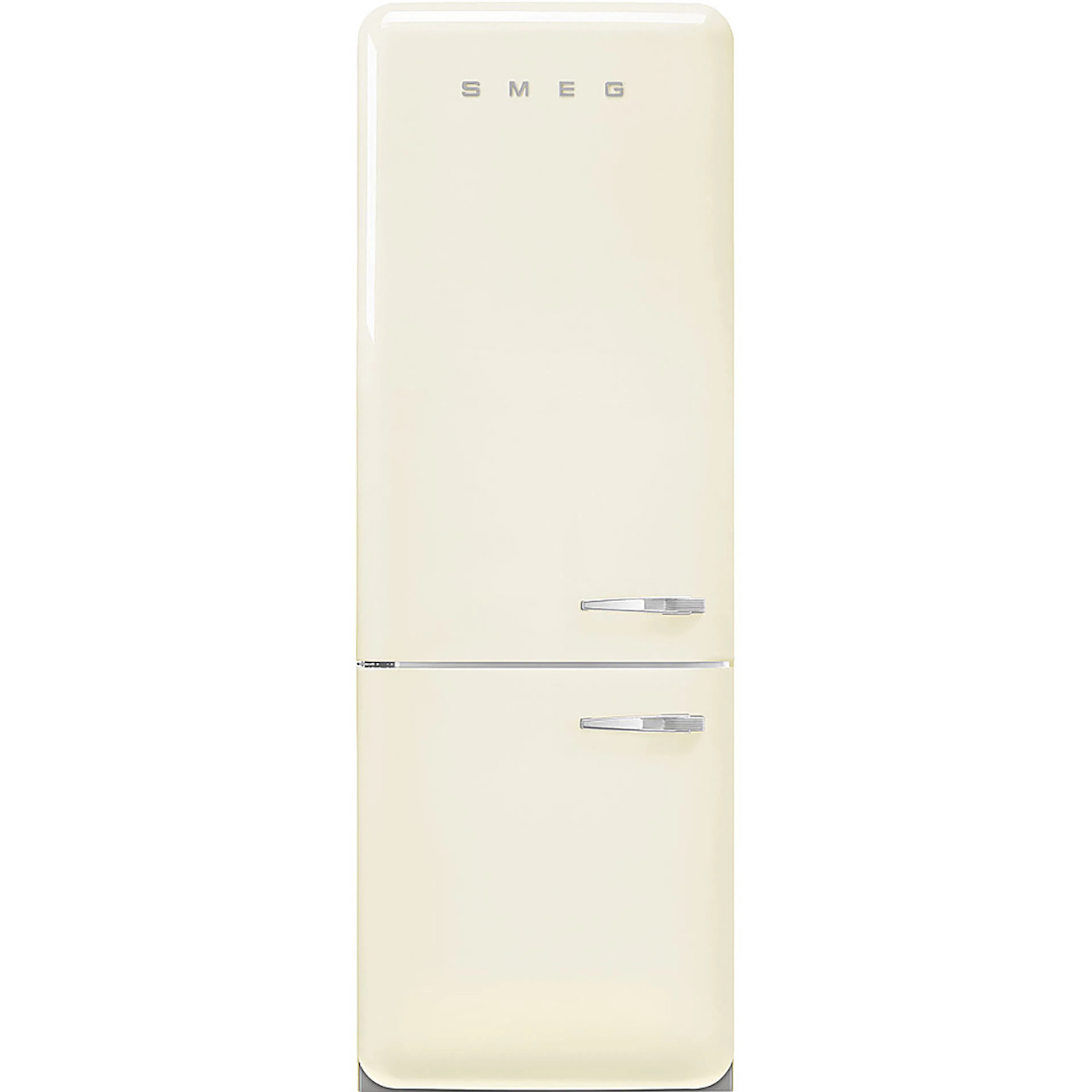 Frittstående Kjøleskap/Fryser Smeg FAB38LCR6 Retro Creme Venstrehengt