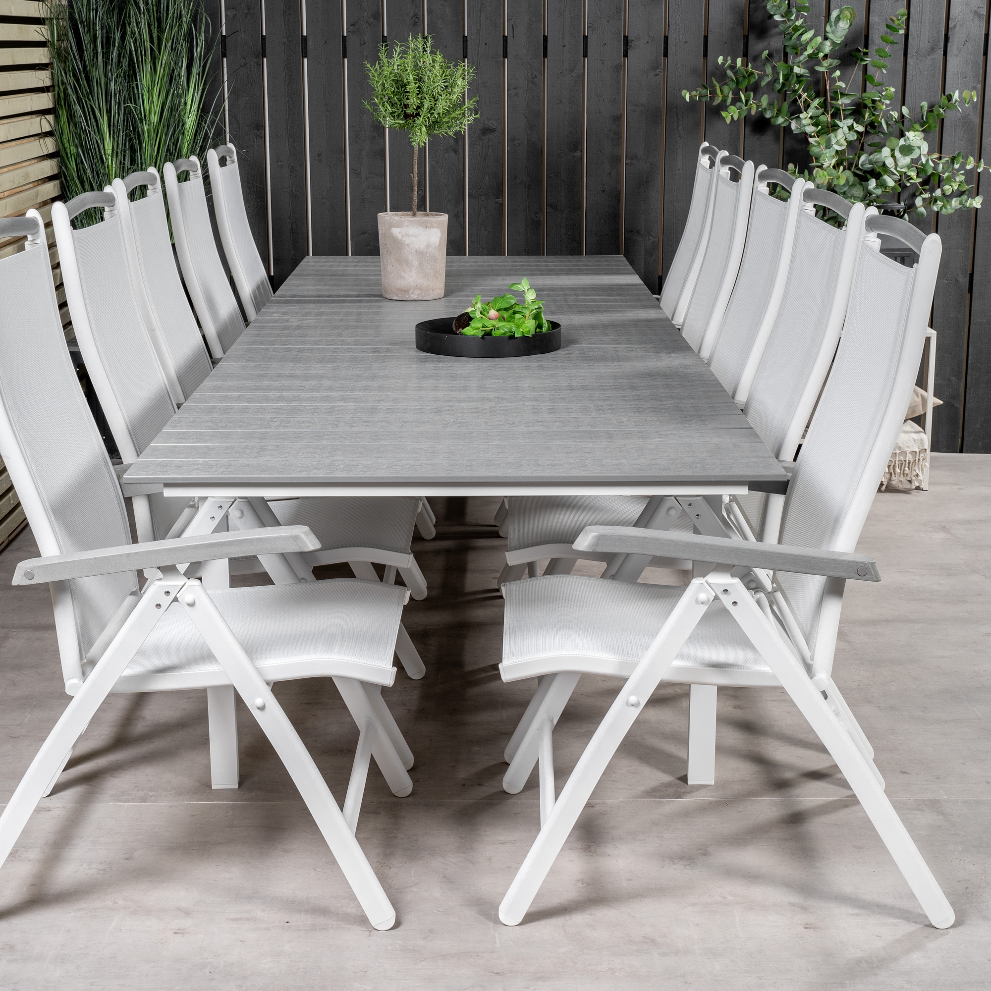 Spisegruppe Venture Home Lova 224/324 med 10 Aleyna Stoler