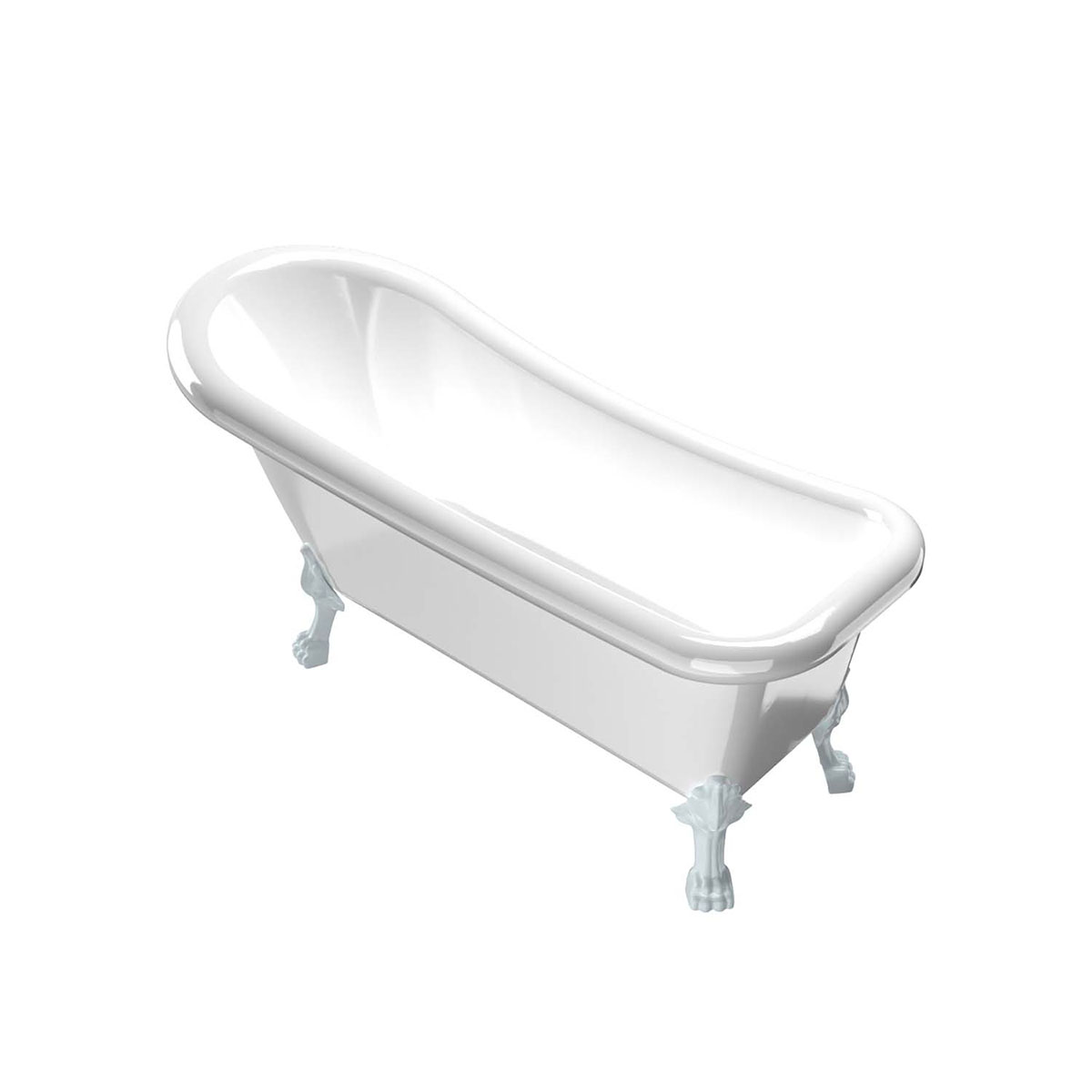 Badekar Bathlife Ideal Hvit