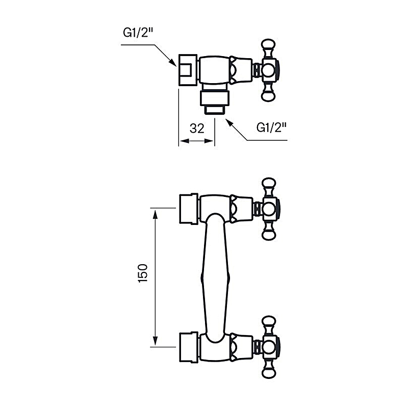 Duschblandare Tapwell Classic FBLV 168