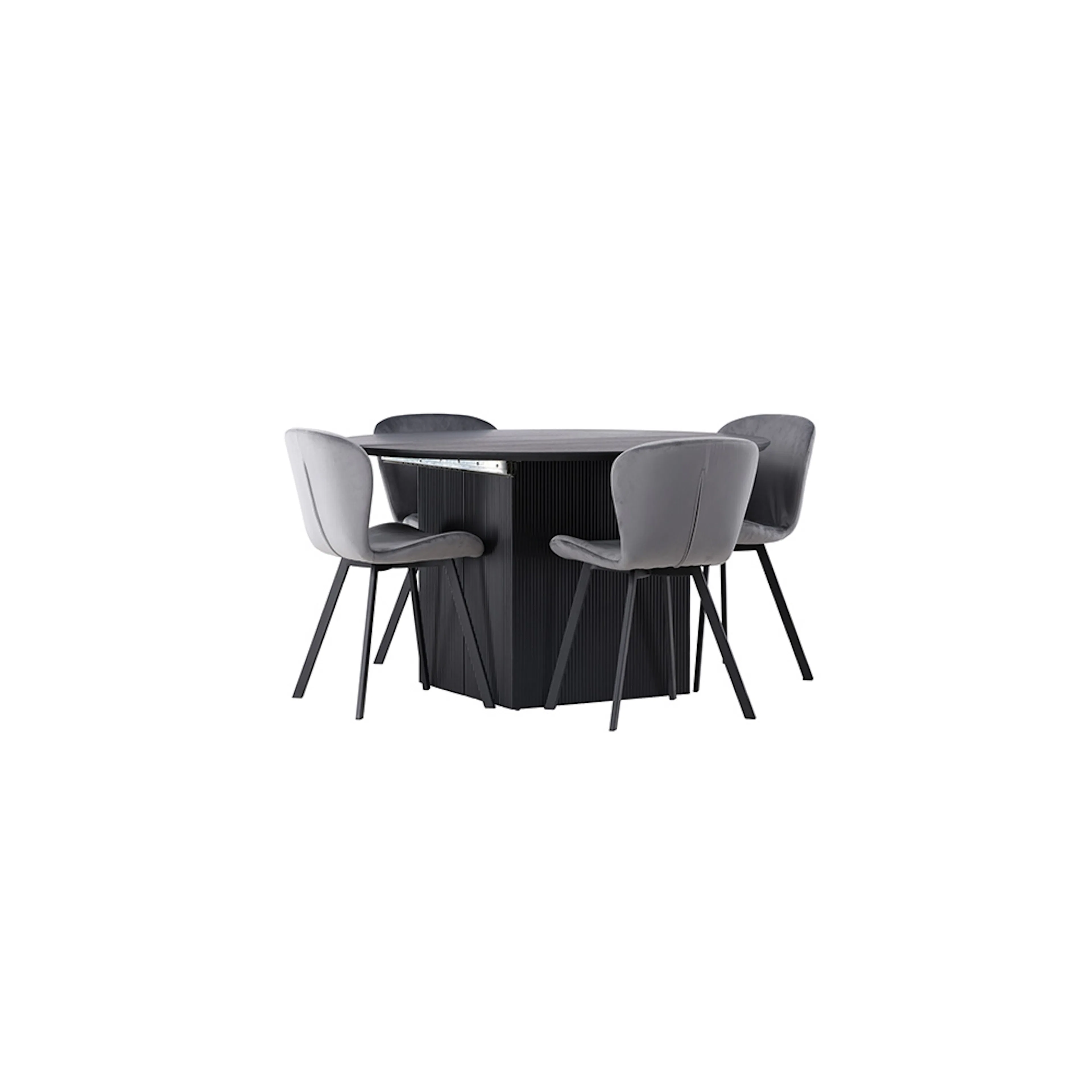Spisegruppe Venture Home Matilda med 4 Lilja Stoler