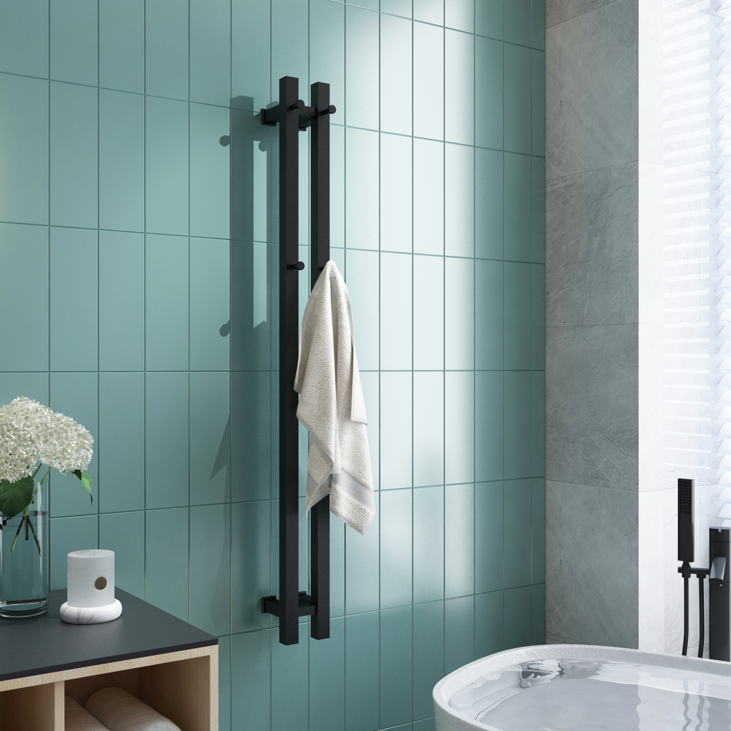 Håndkletørker Lyfco RH2/B