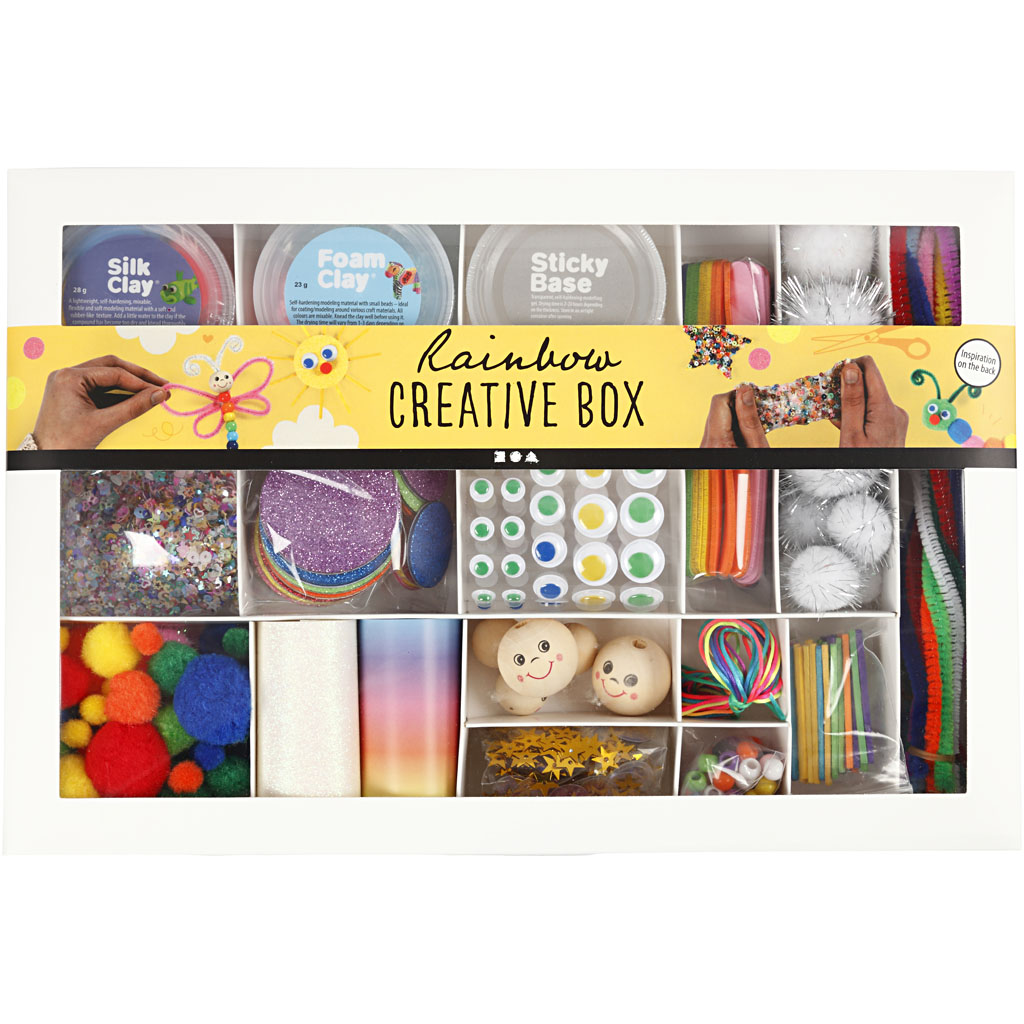 Esker Creativ Company Kreativt 1 Sett Regnbue