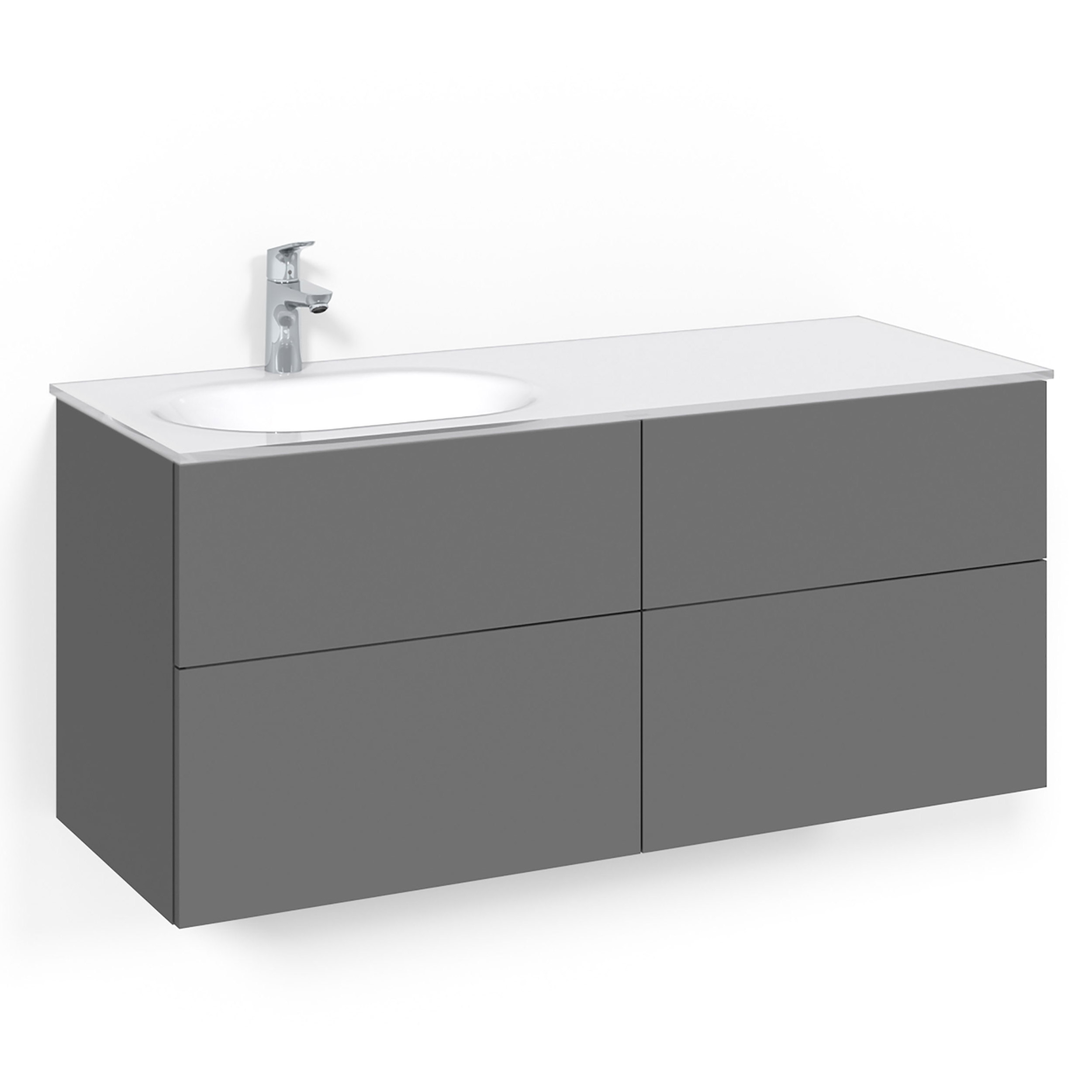 Servantskap Macro Design Crown Push Open med Glasservant