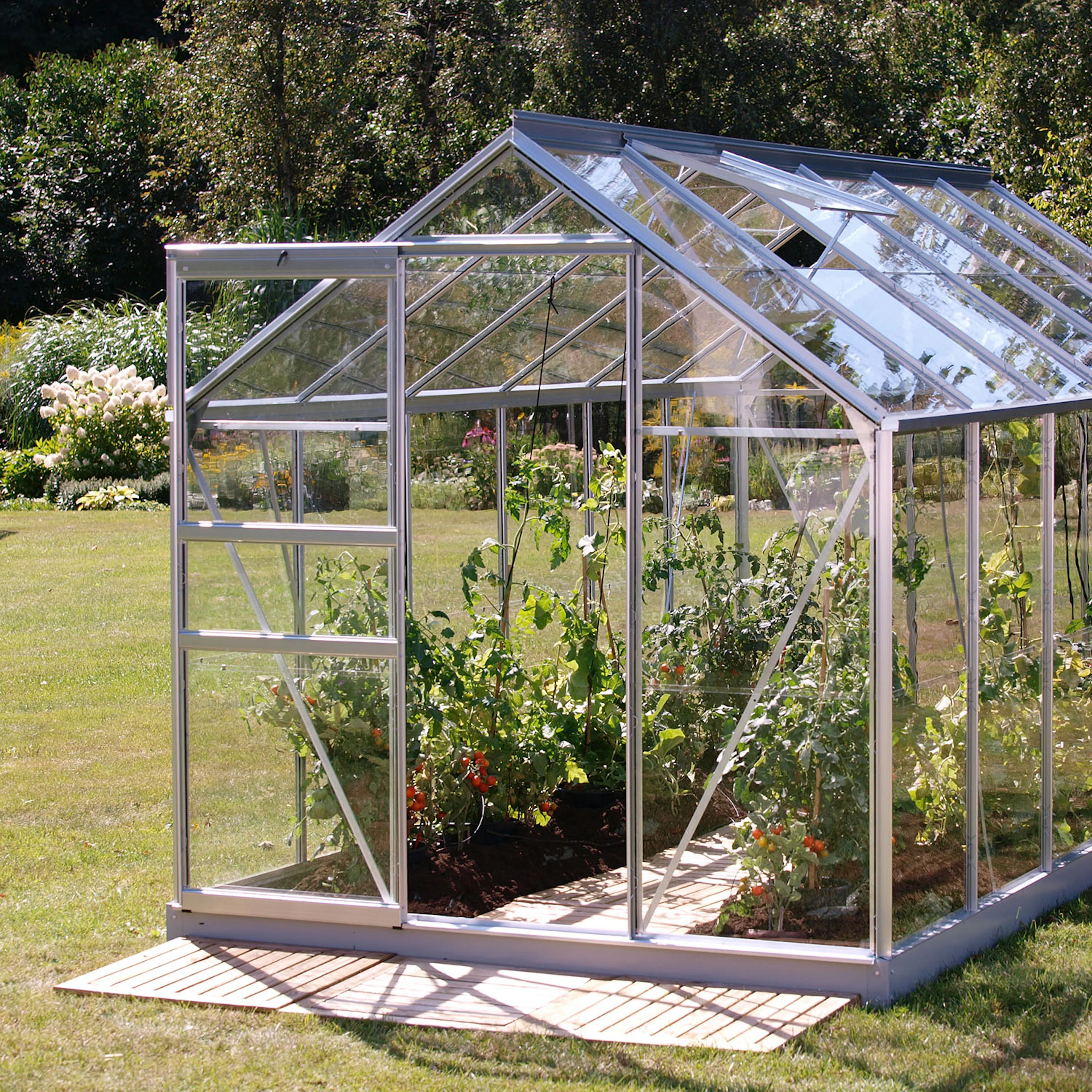 Drivhus Vitavia Venus 7,5 med Sokkel
