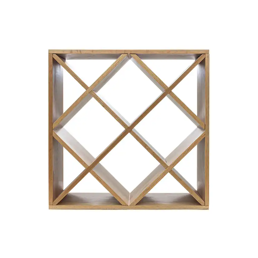 Vinstativ mQuvée Eik 28 Flasker 60x60x30 cm
